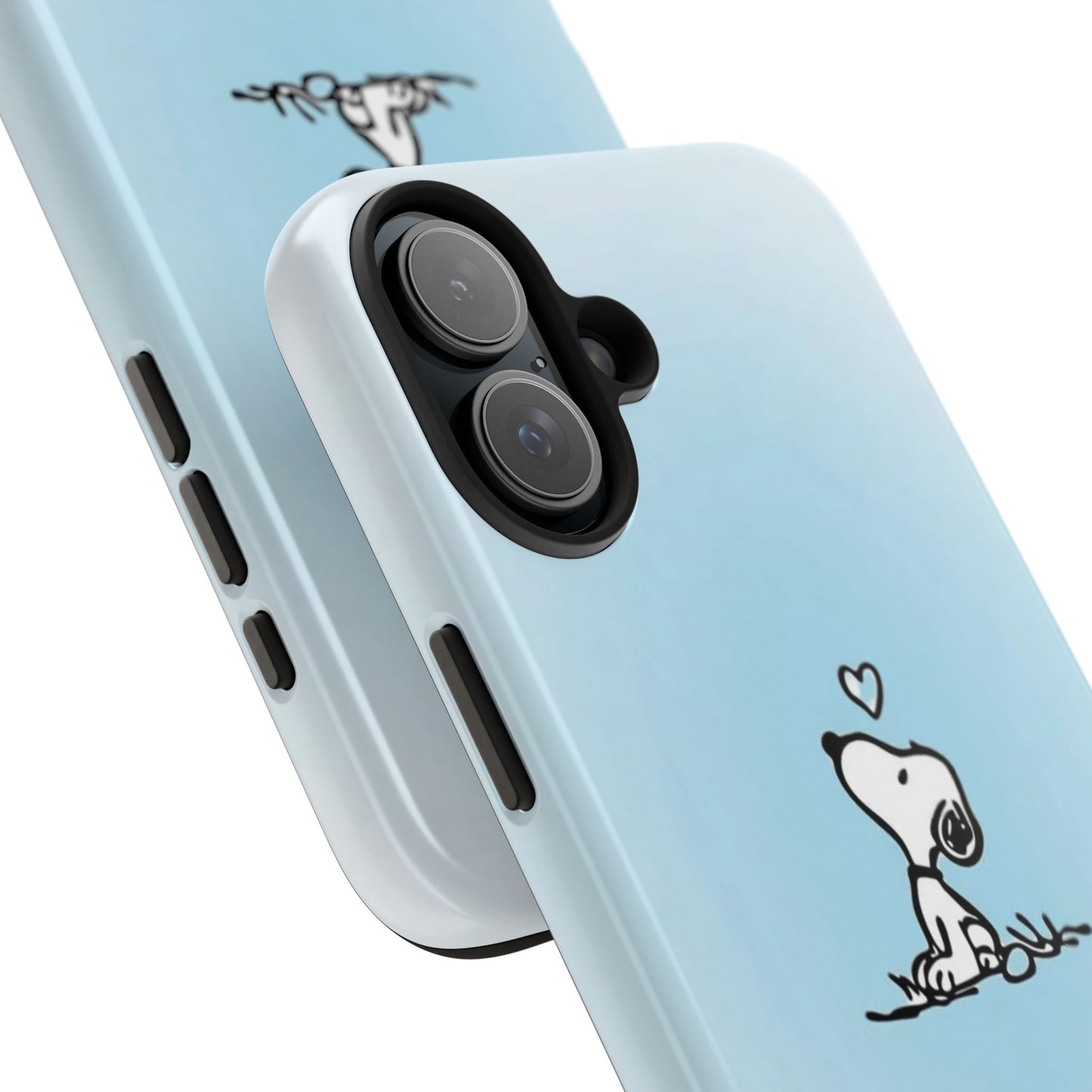Snoopy Love Tough Phone Cases, Durable Phone Covers for Dog Lovers, Cute Gift for Birthdays, Valentine's Day, Pet Enthusiasts