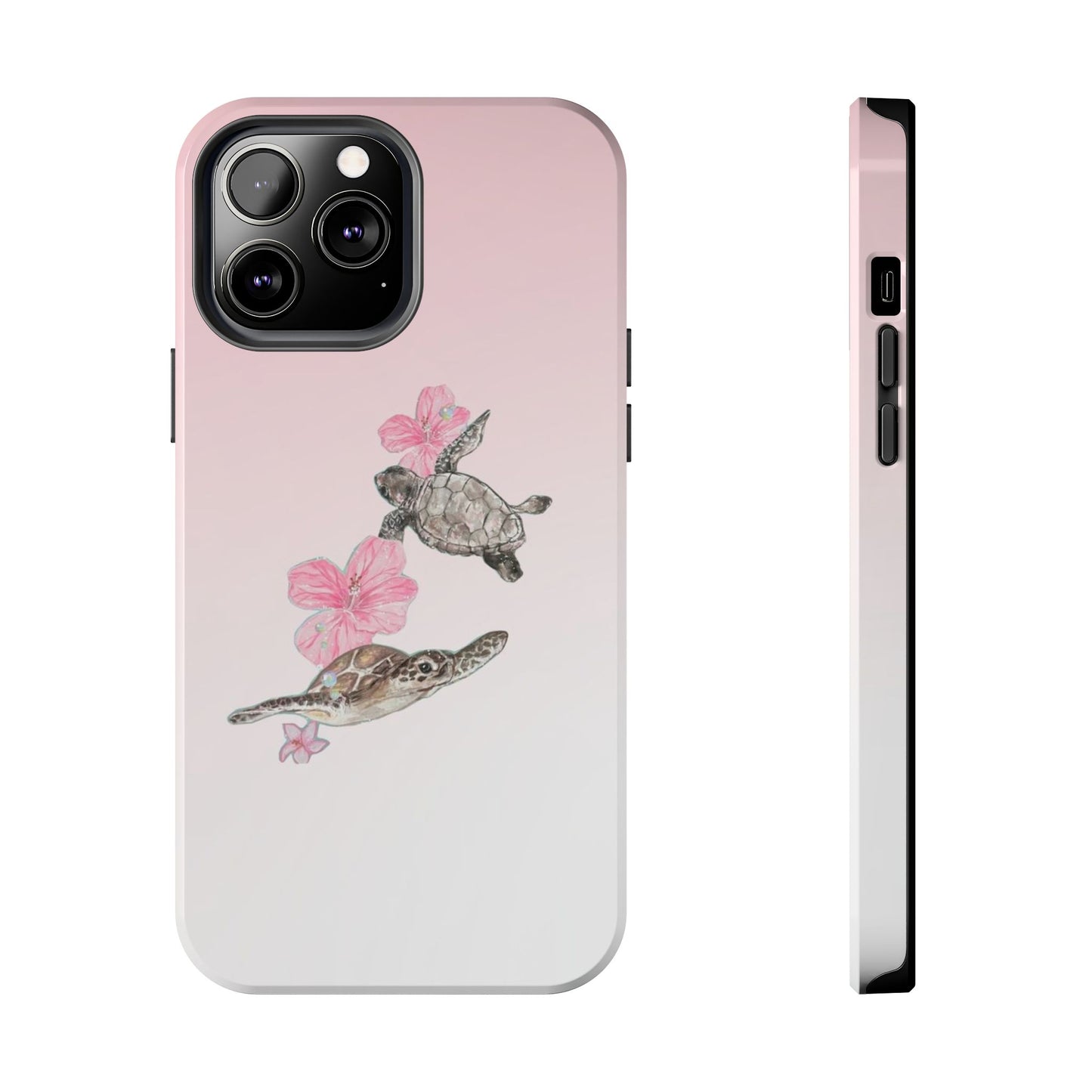 Turtle Phone Case – Tropical Tough Cover, Beach Lover Gift, Ocean Aesthetic, Durable Accessory for Summer, Fun & Functional Case