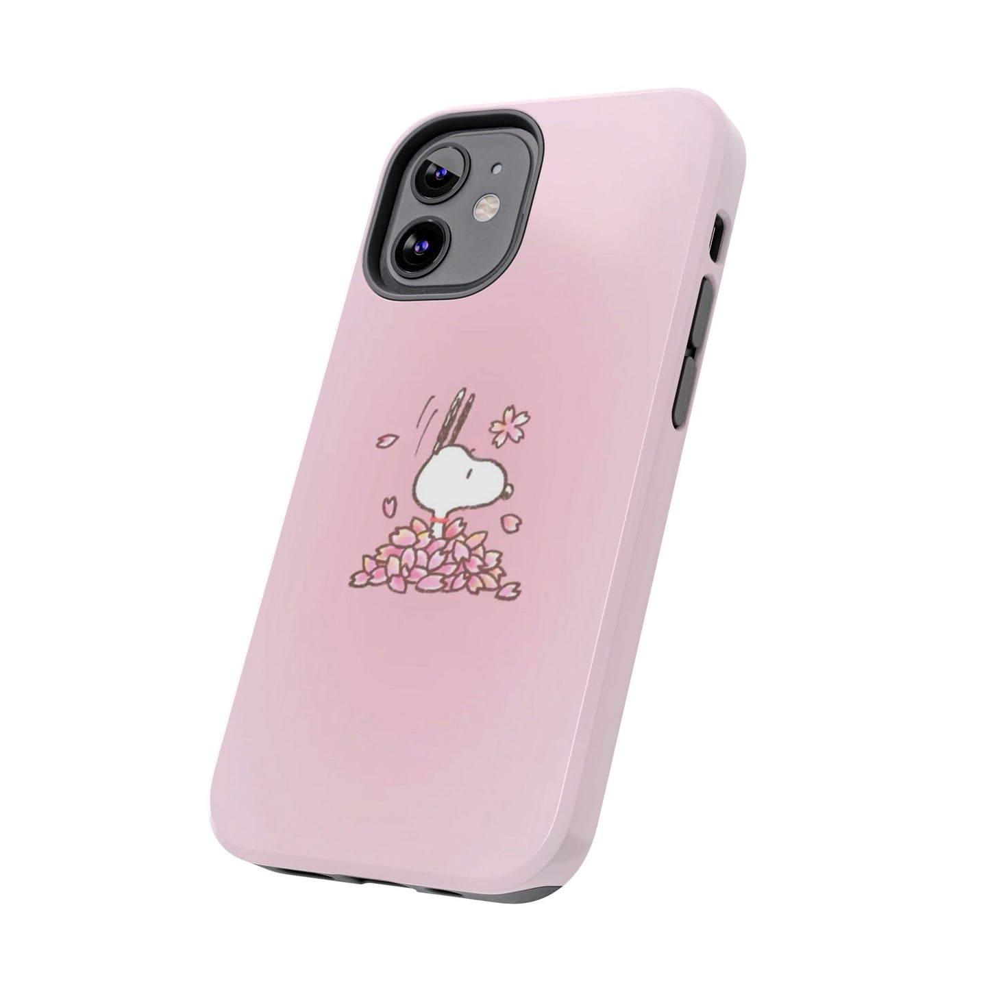 Cute Bunny Floral Tough Phone Cases, Spring Accessories, Gift for Her, Durable Cell Case, Pet Lovers, Unique Spring Decor