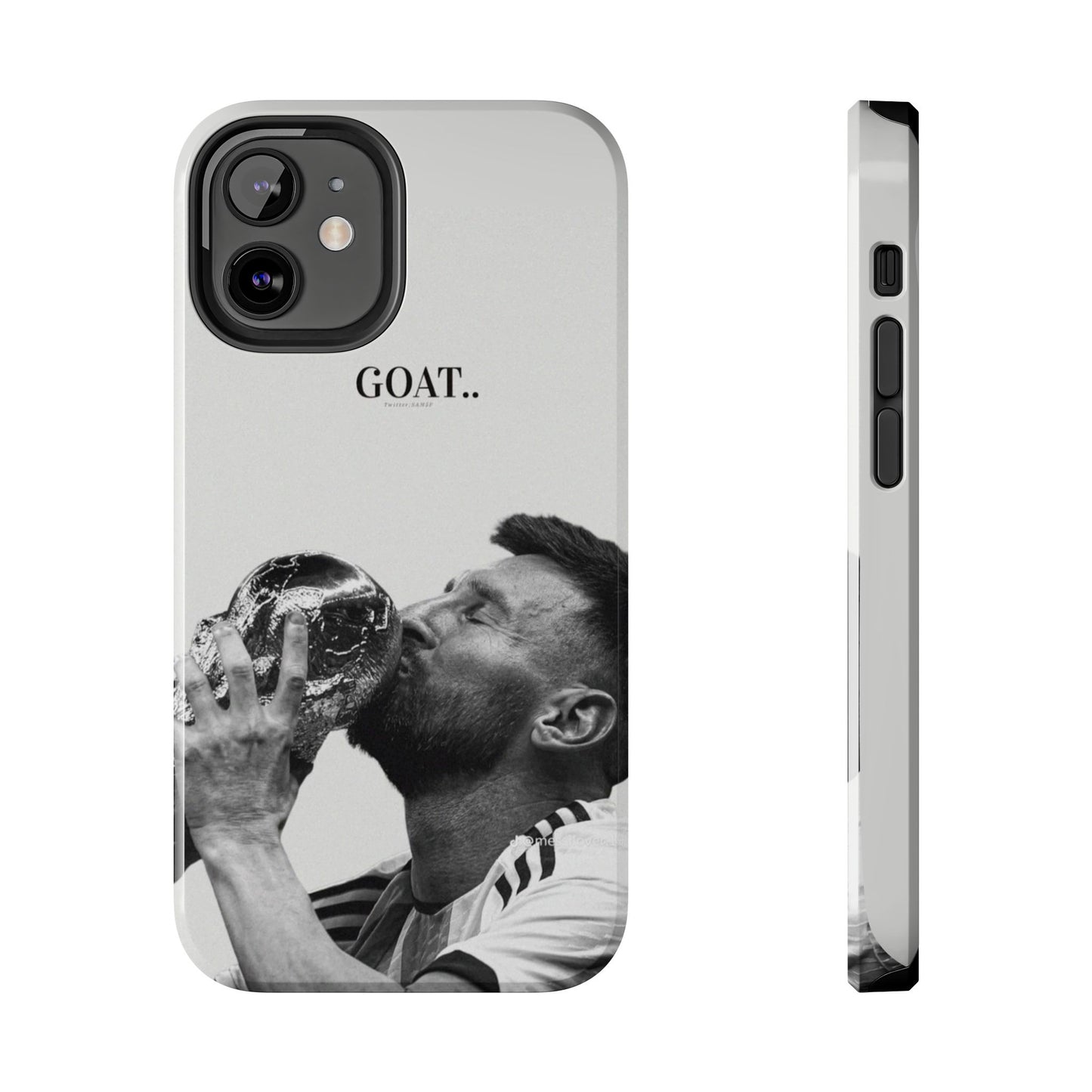 Soccer GOAT Phone Case, Tough Phone Case, Sports Accessory, Gift for Soccer Fans, Mens Birthday Gift, Unique Phone Cover