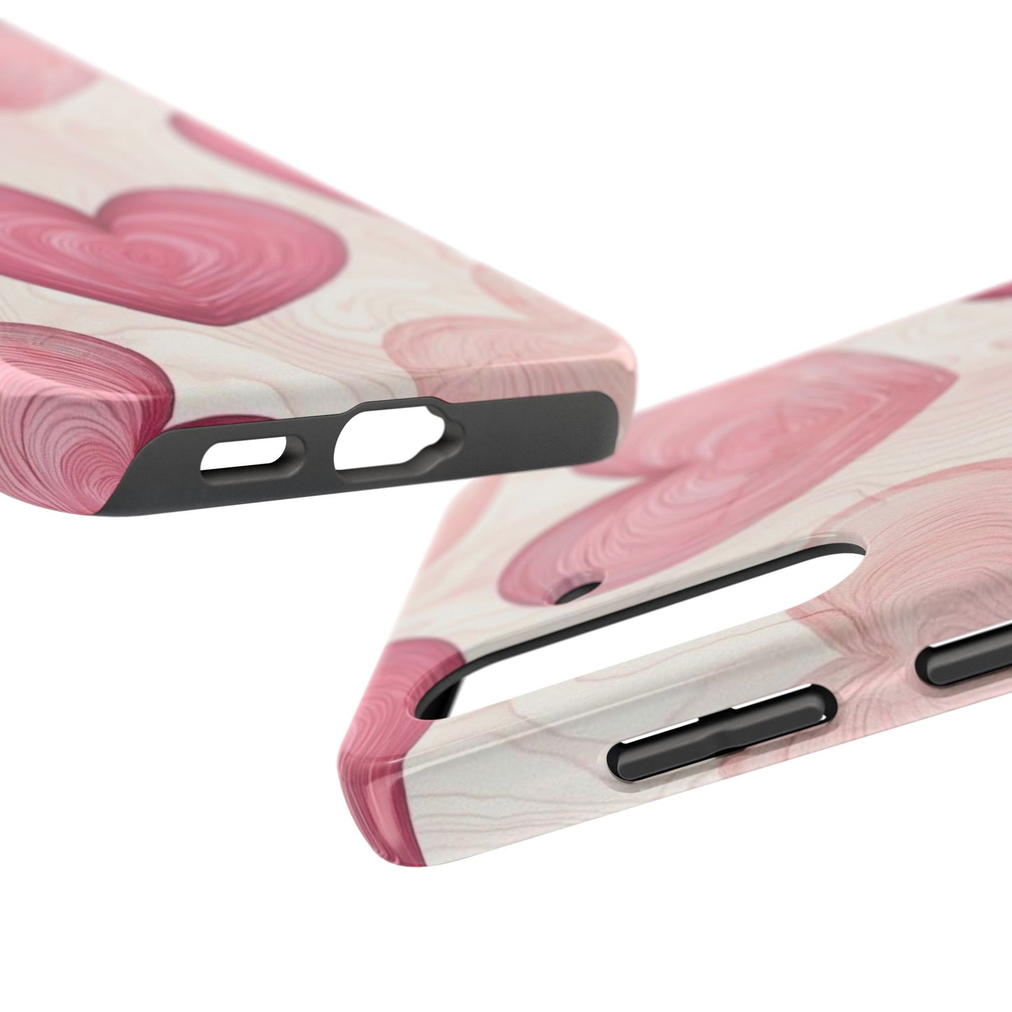 Romantic Heart Phone Cases - Cute, Durable Covers for Valentine's Day, Gift for Her, Love Decor, Phone Accessories