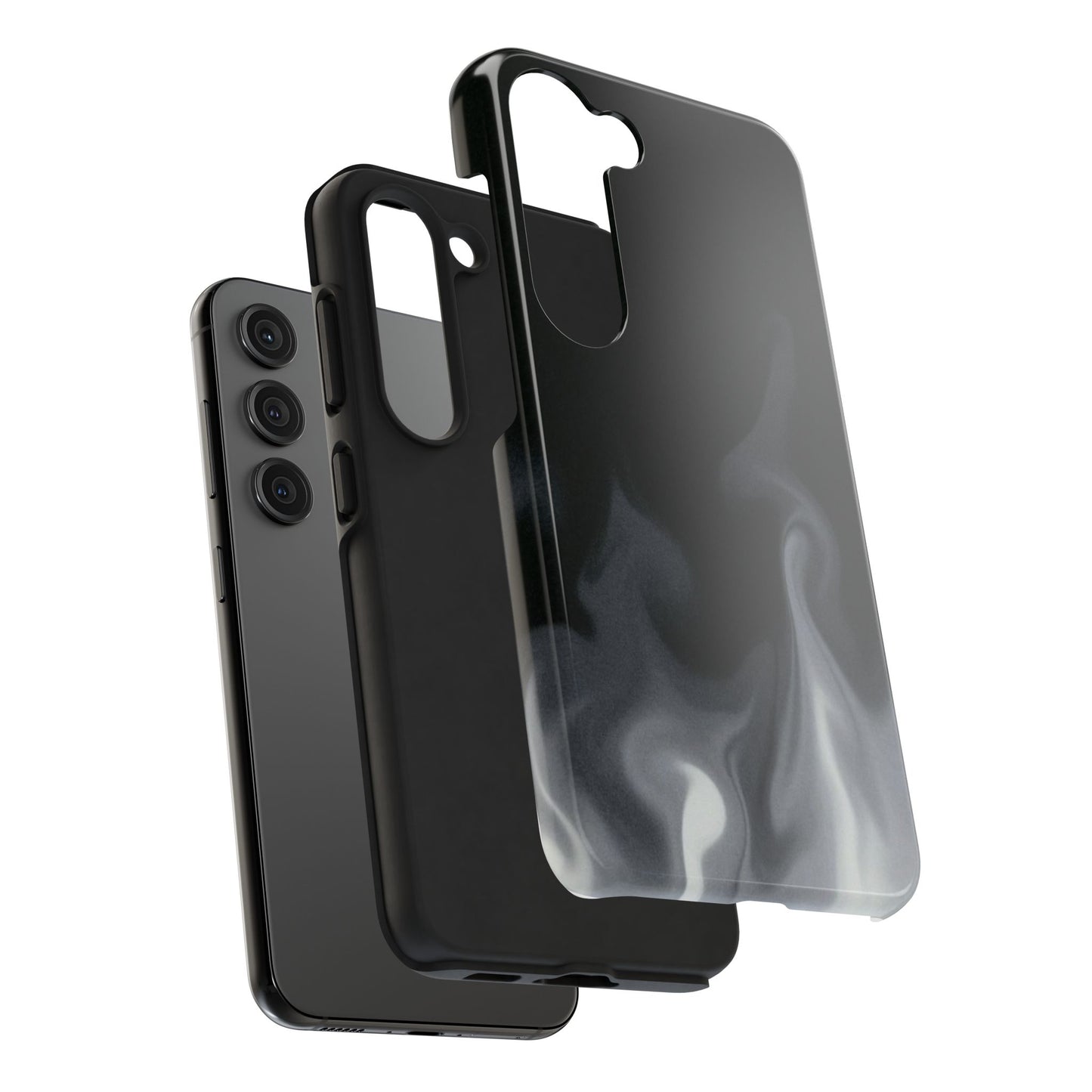 Sleek Smoke Phone Case - Durable Protection, Modern Style, Gift for Tech Lovers, Unique Design for Men/Women, Perfect for Everyday Use