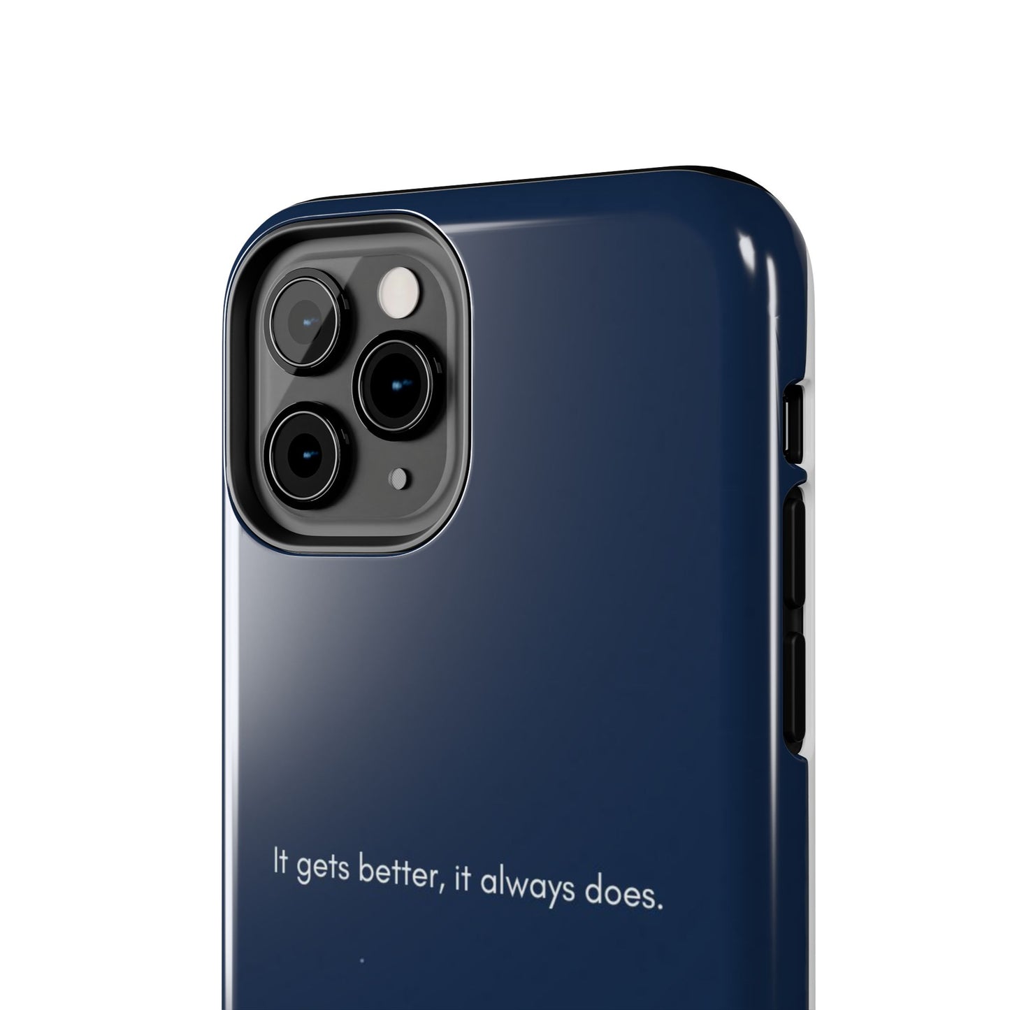 Motivational Tough Phone Cases, Anime-inspired Phone Case, Unique Gift for Friends, Phone Accessory, Encouraging Quote