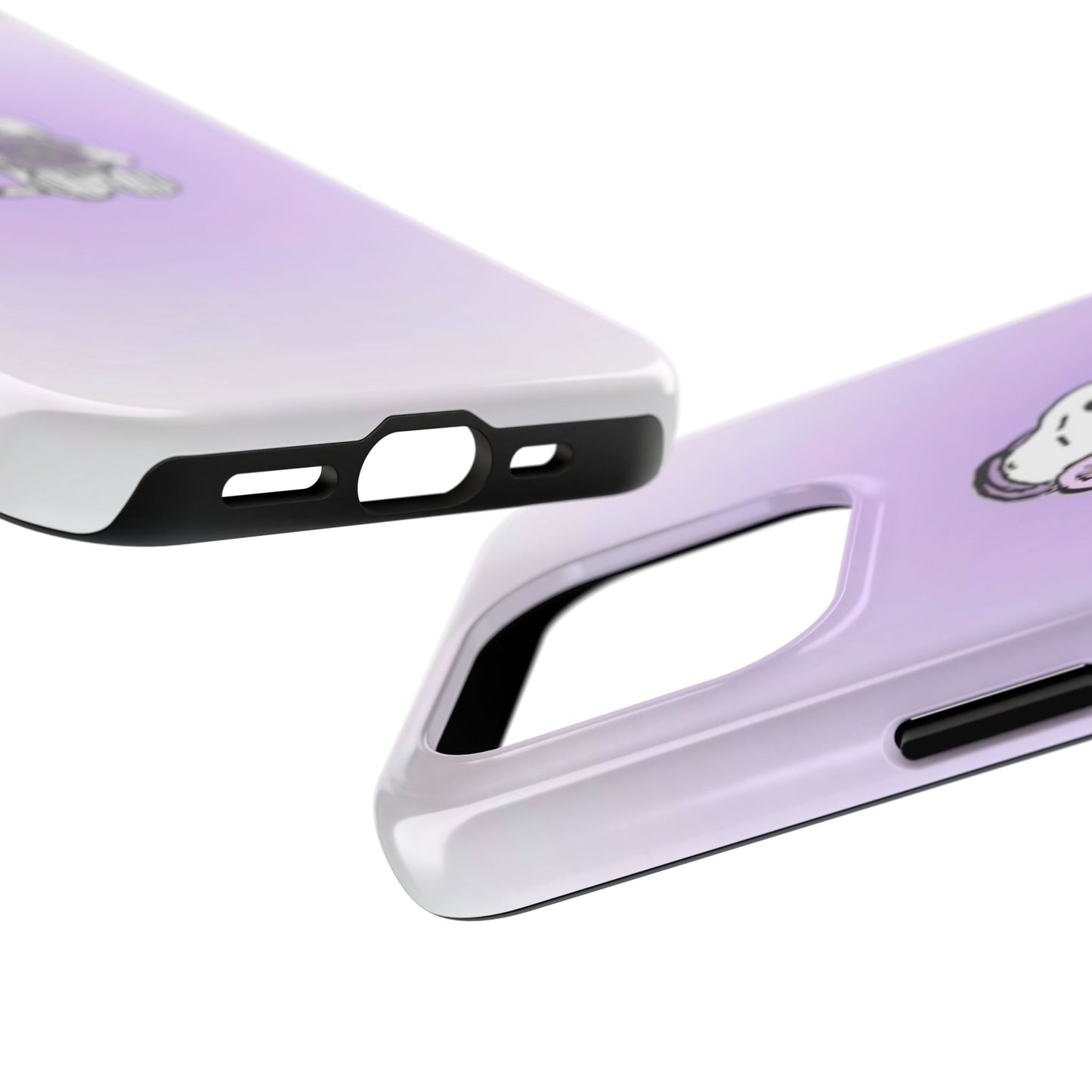Snoopy Music Lover Phone Case, Cute Tough Phone Case, Gifts for Music Lovers, Cartoon Phone Covers, Vibrant Phone Accessories