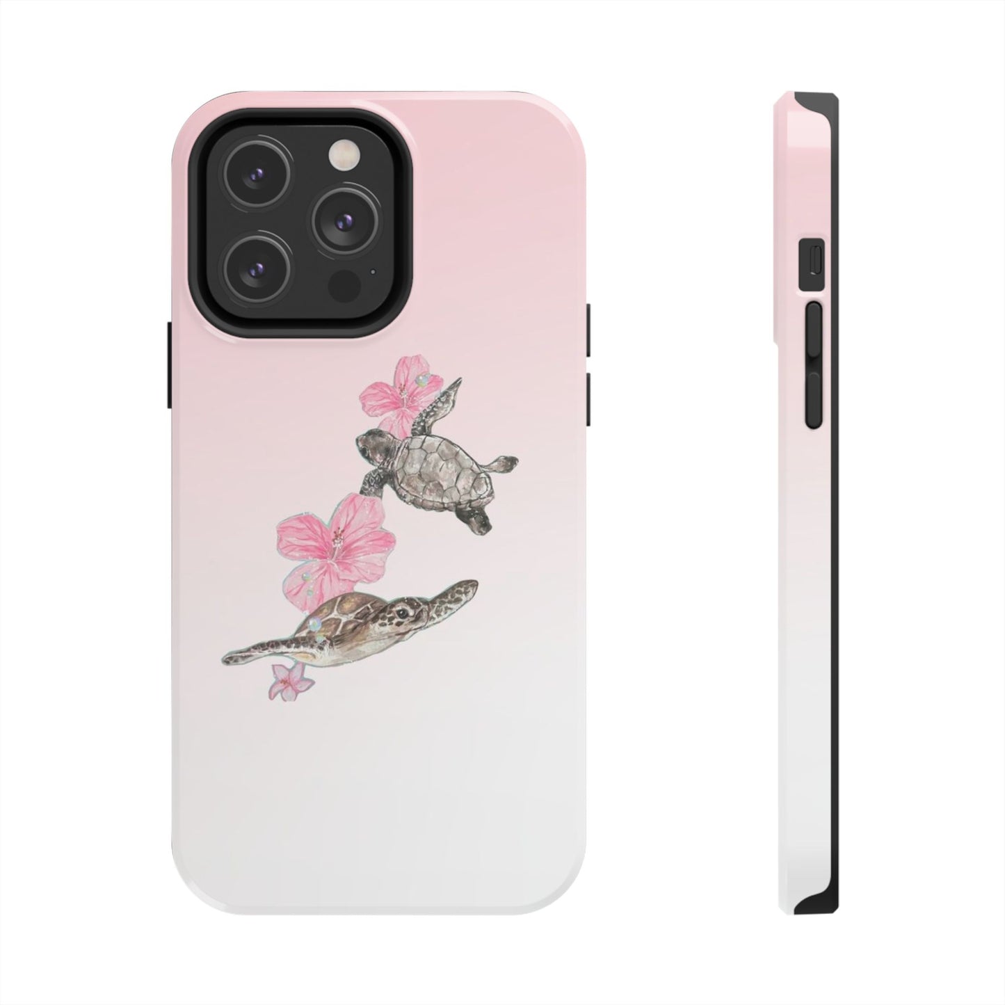 Turtle Phone Case – Tropical Tough Cover, Beach Lover Gift, Ocean Aesthetic, Durable Accessory for Summer, Fun & Functional Case