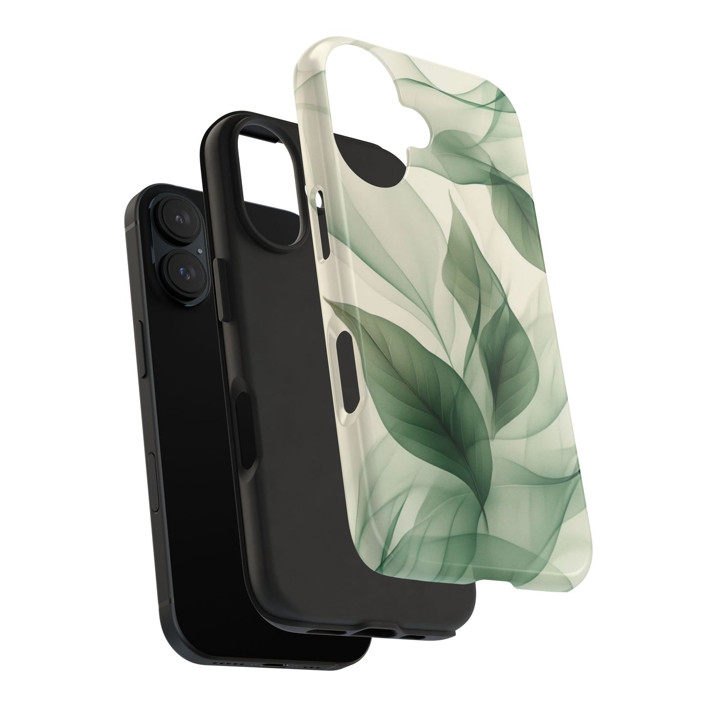 Elegant Leafy Tough Phone Cases | Nature-Inspired Accessories, Gift for Nature Lovers, Stylish Protection for Phones, Eco-Friendly Design