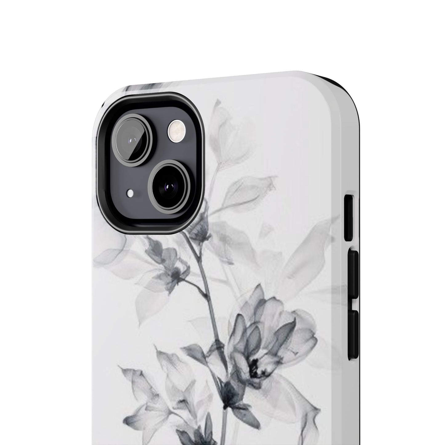 Elegant Floral Tough Phone Cases, Durable Phone Cover, Gift for Her, Protective Case, Floral Design, Stylish Accessory