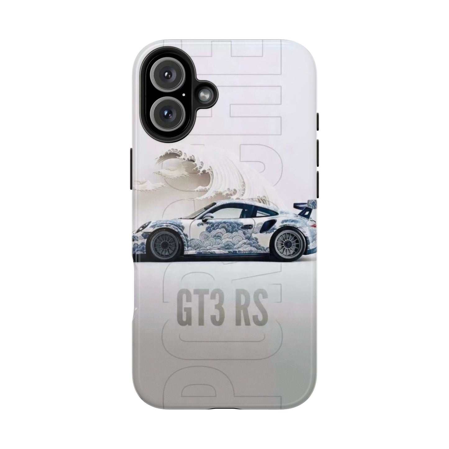 Porsche GT3 RS Tough Phone Case, Durable Phone Cover, Automotive Enthusiast Gift, Car Lover Accessory, Racing-Themed Protection