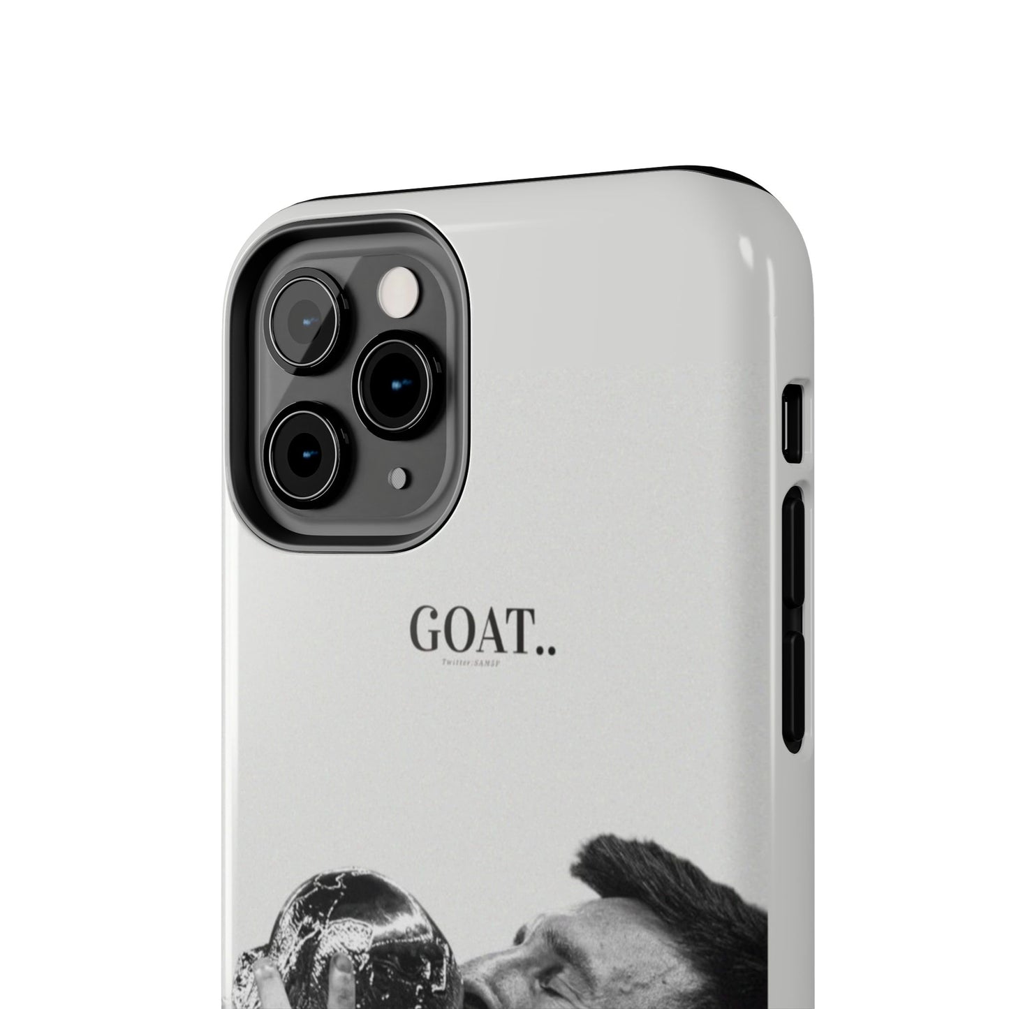 Soccer GOAT Phone Case, Tough Phone Case, Sports Accessory, Gift for Soccer Fans, Mens Birthday Gift, Unique Phone Cover