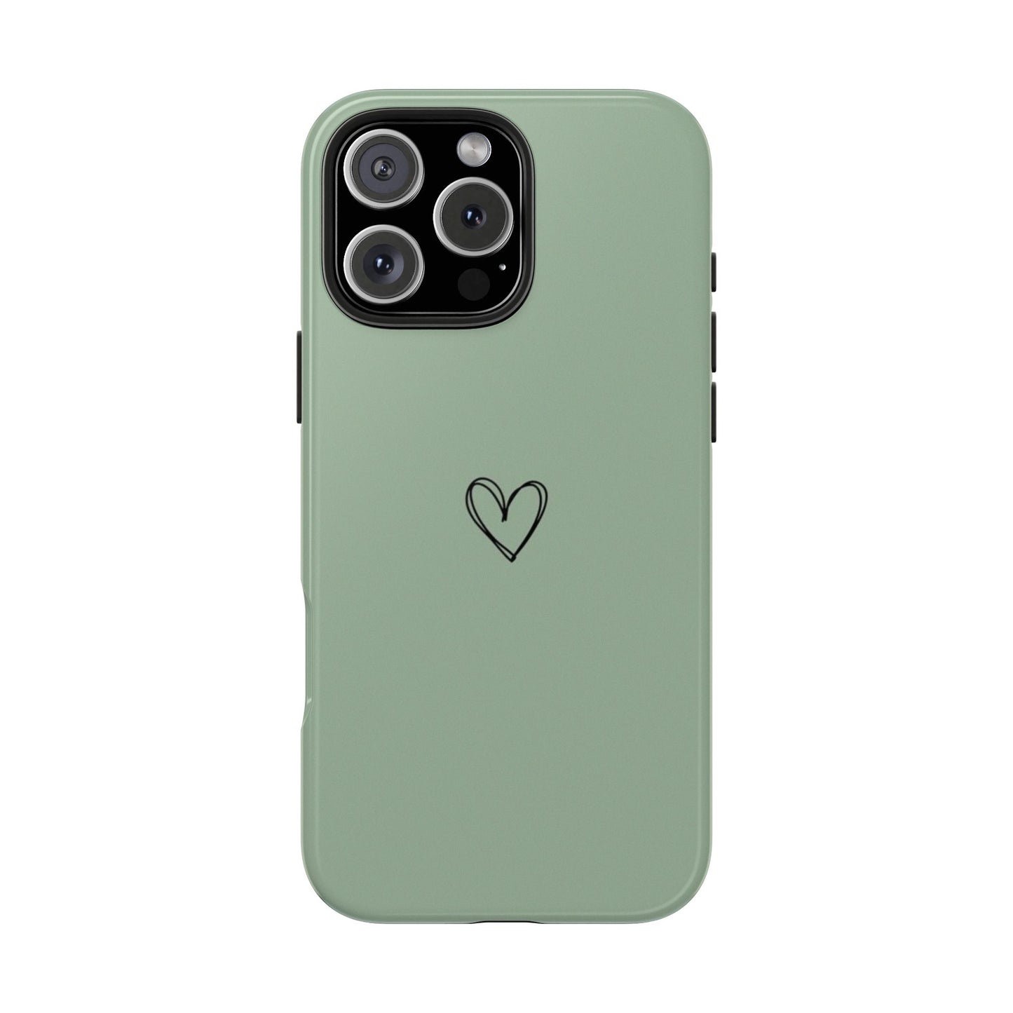 Stylish Tough Phone Cases with Heart Design, Cute Mobile Covers, Unique Gifts for Him/Her, Durable Accessories, Birthday/Friends/Valentine's