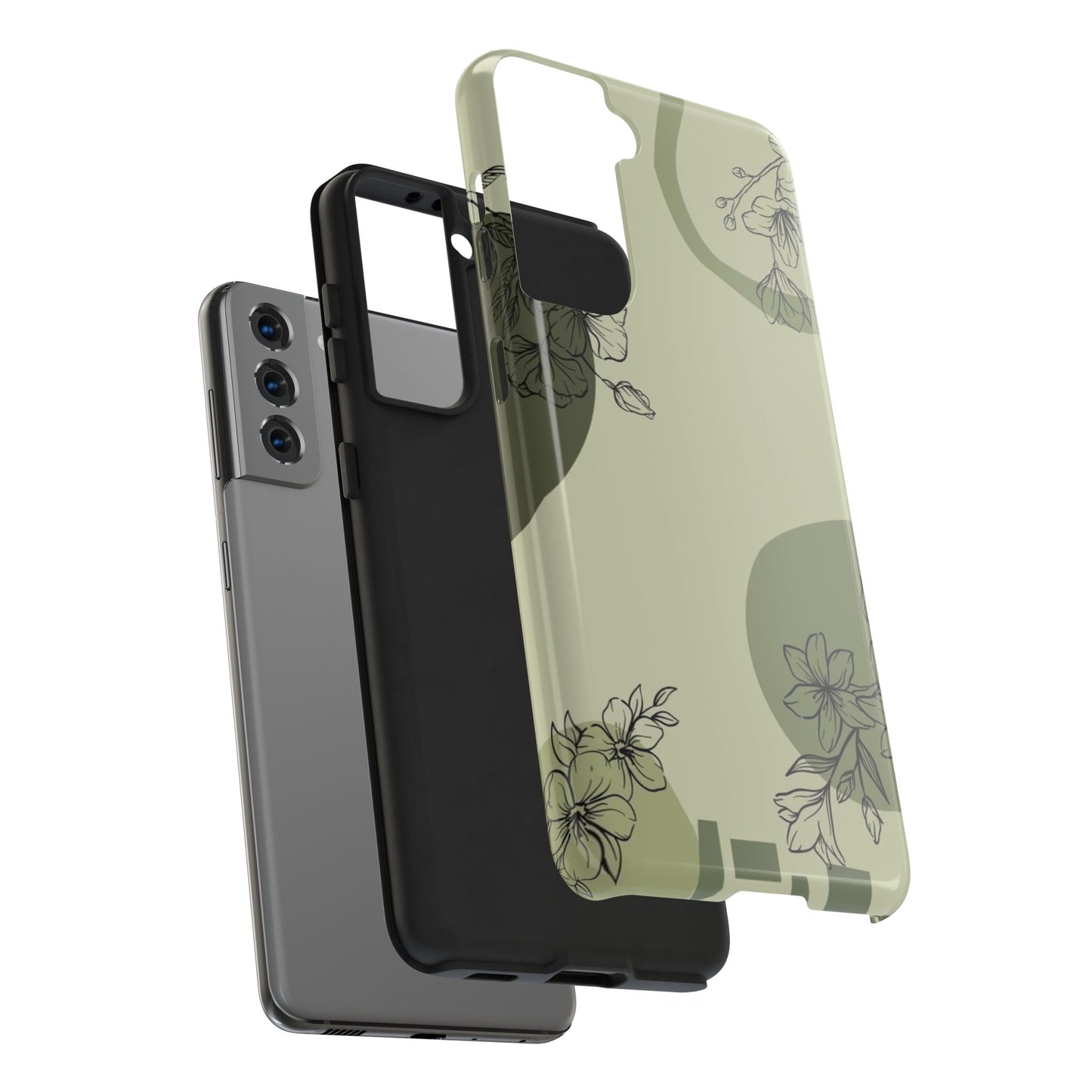 Floral Tough Phone Cases | Stylish Phone Protection | Gift for Her | Eco-friendly Accessories | Trendy Phone Cover