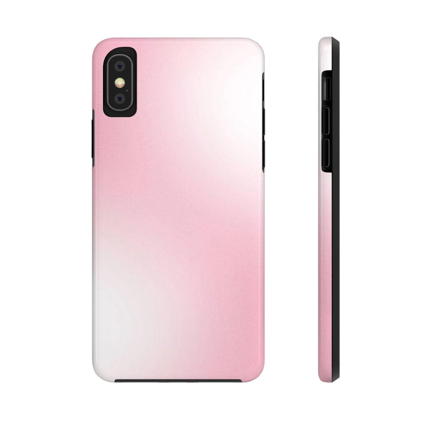 Stylish Tough Phone Cases, Durable Phone Covers, Pink Gradient Phone Case, Gift for Her, Trendy Phone Accessories