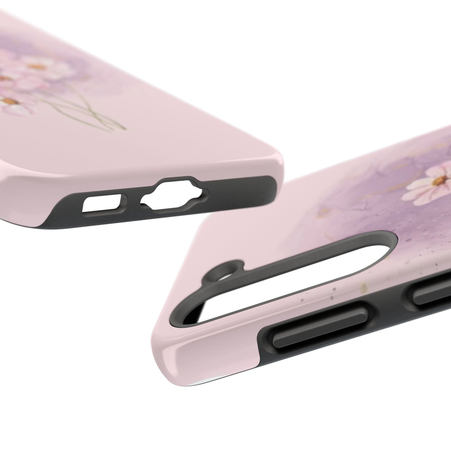 Floral Tough Phone Cases, Protective Phone Cover, Flower Design Case, Stylish Gift for Her, Mother’s Day, Birthday Present