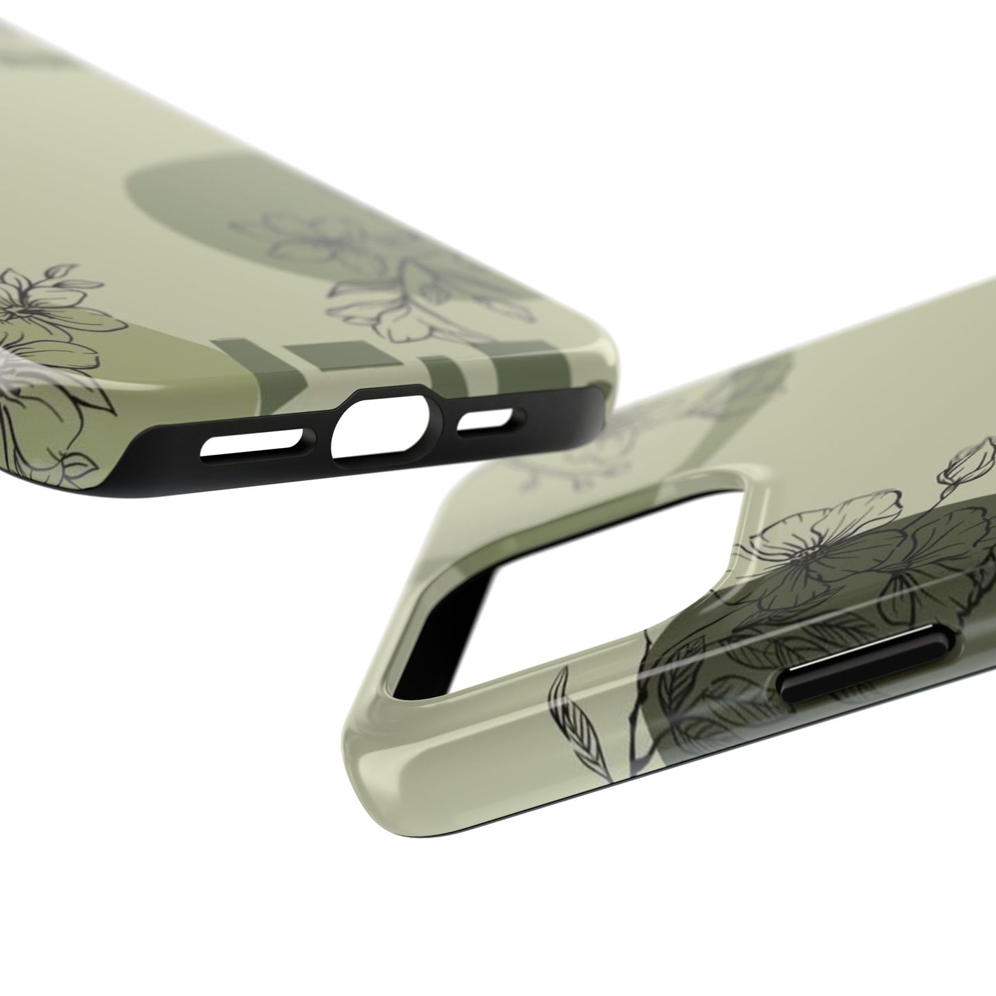 Floral Tough Phone Cases | Stylish Phone Protection | Gift for Her | Eco-friendly Accessories | Trendy Phone Cover