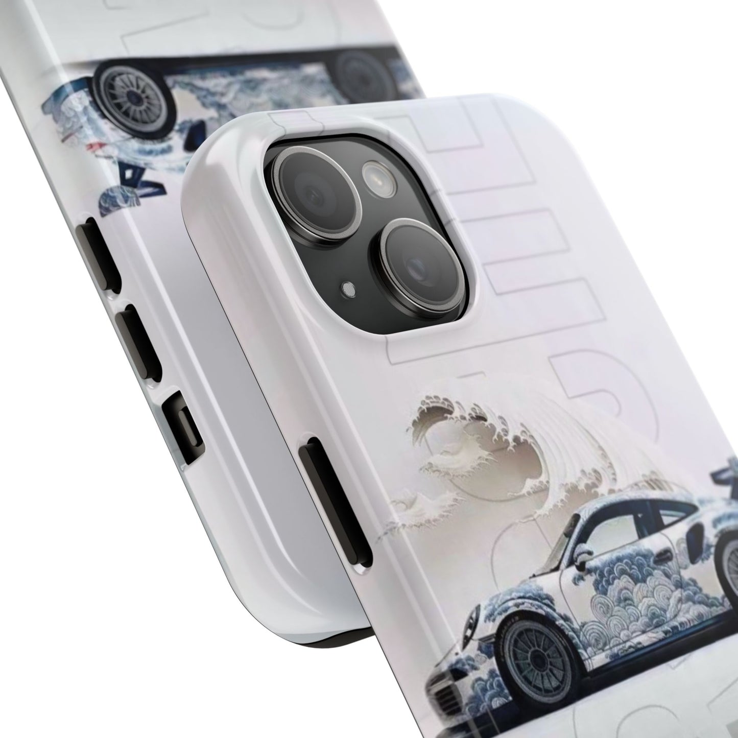 Porsche GT3 RS Tough Phone Case, Durable Phone Cover, Automotive Enthusiast Gift, Car Lover Accessory, Racing-Themed Protection