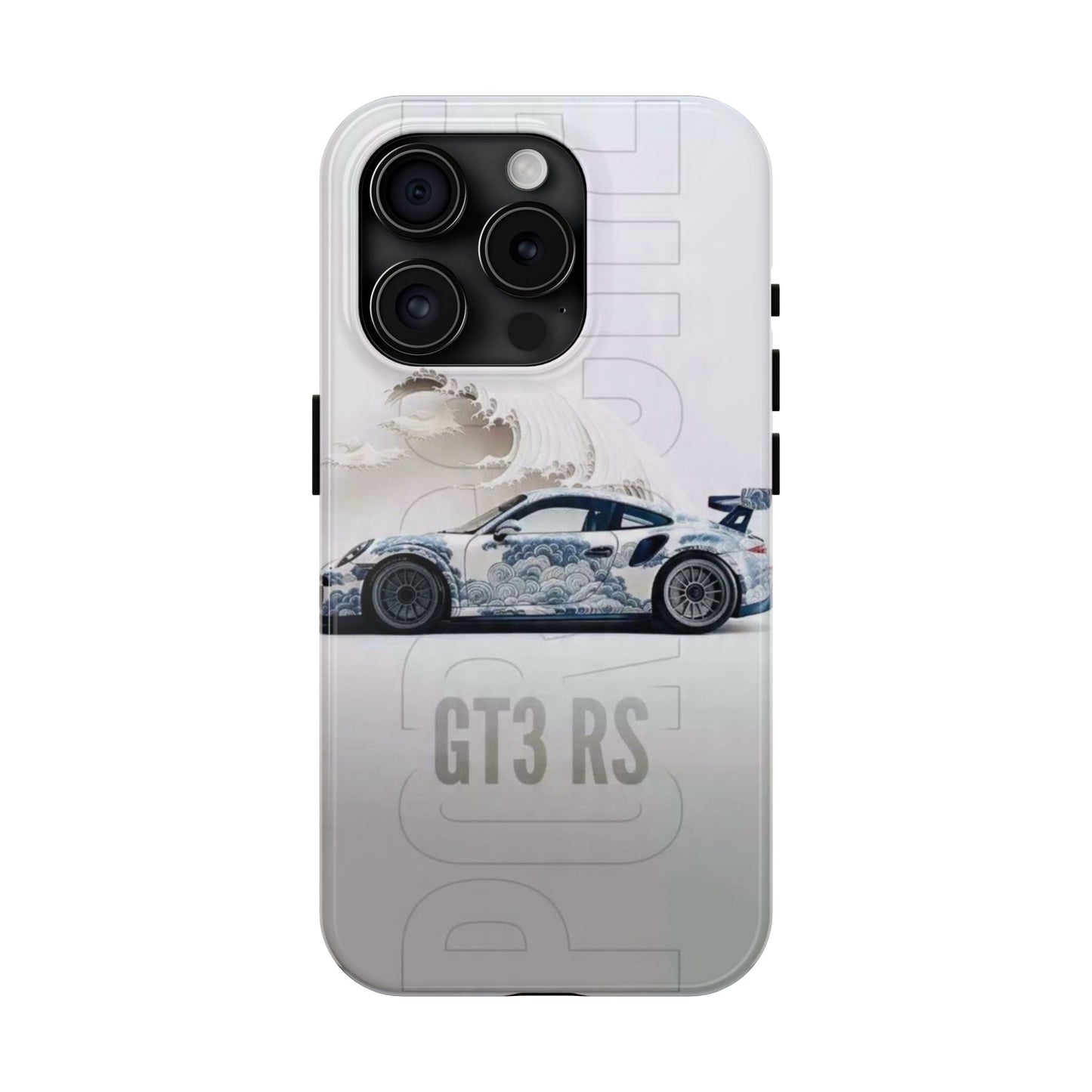 Porsche GT3 RS Tough Phone Case, Durable Phone Cover, Automotive Enthusiast Gift, Car Lover Accessory, Racing-Themed Protection