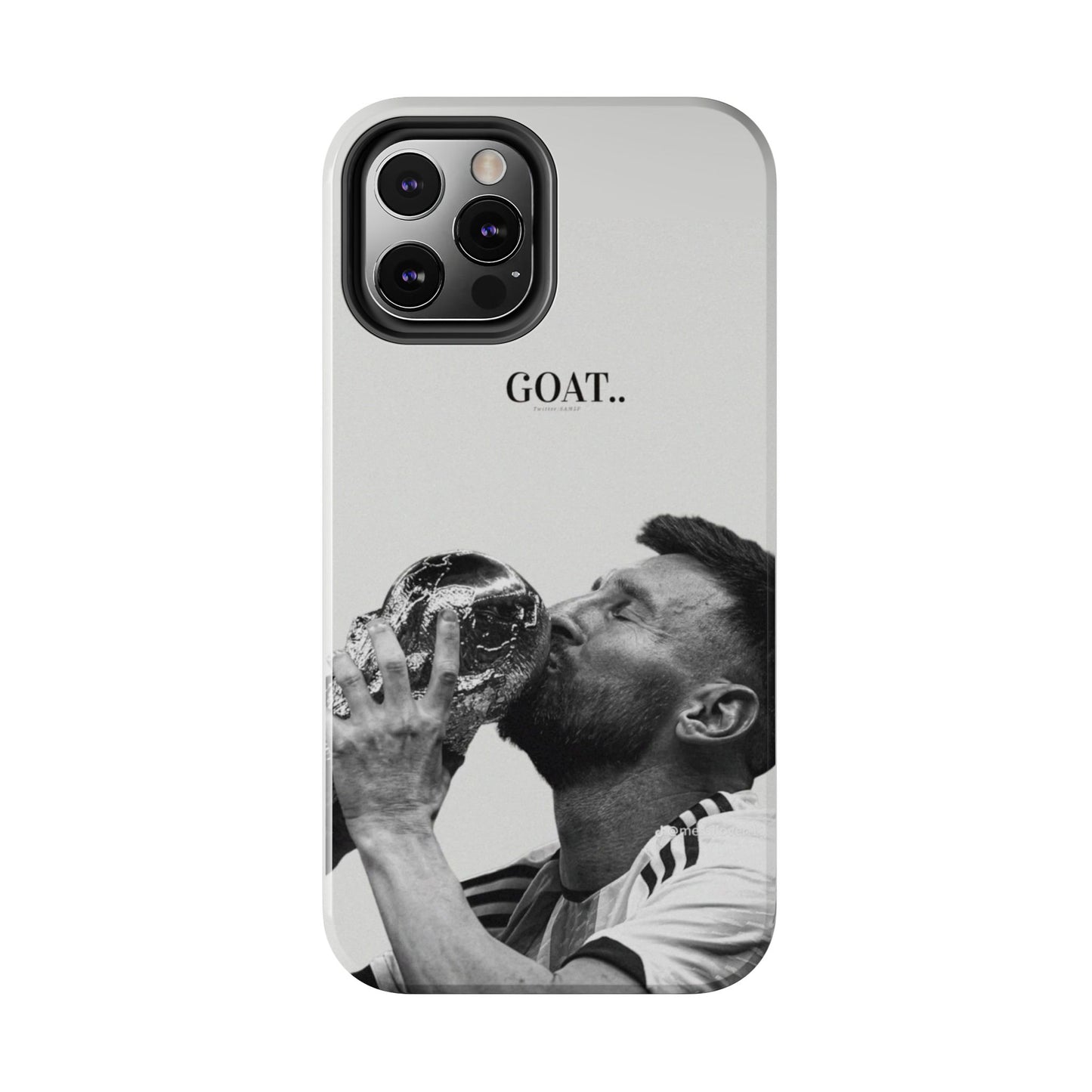 Soccer GOAT Phone Case, Tough Phone Case, Sports Accessory, Gift for Soccer Fans, Mens Birthday Gift, Unique Phone Cover