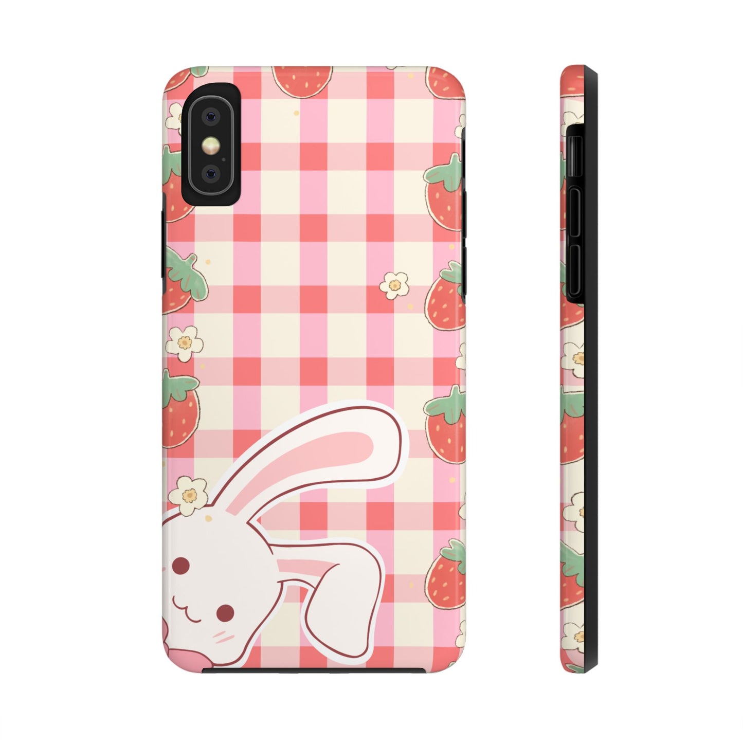 Cute Strawberry Bunny Phone Case