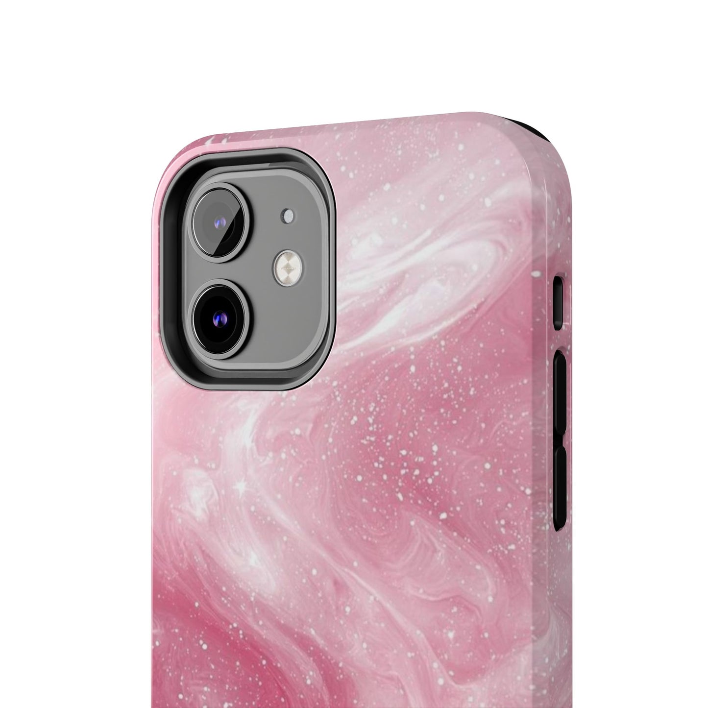 Stylish Tough Phone Cases - Pink Marble Design, Phone Cover for Women, Durable Protection, Trendy Gift, Birthday Present, Everyday Use
