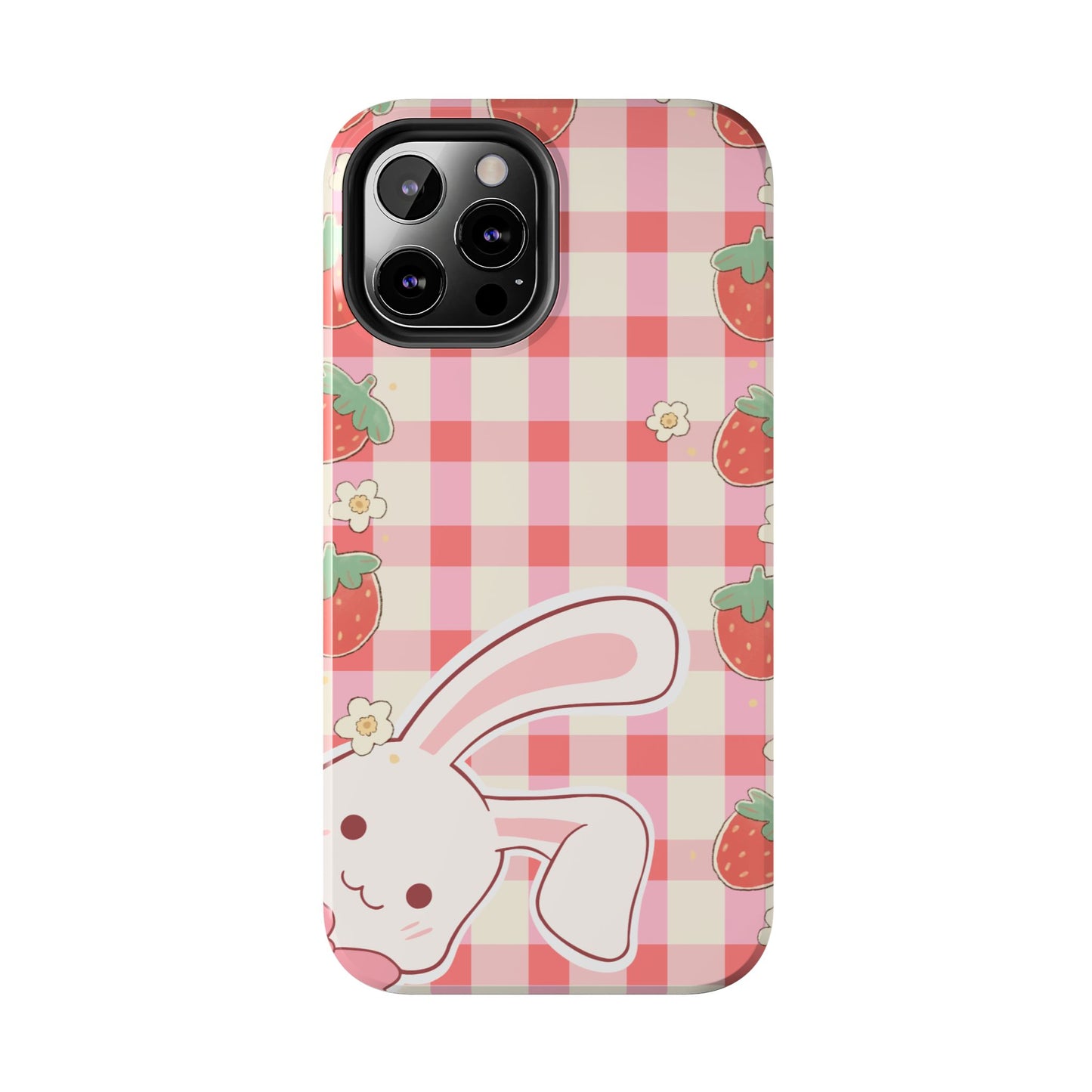 Cute Strawberry Bunny Phone Case