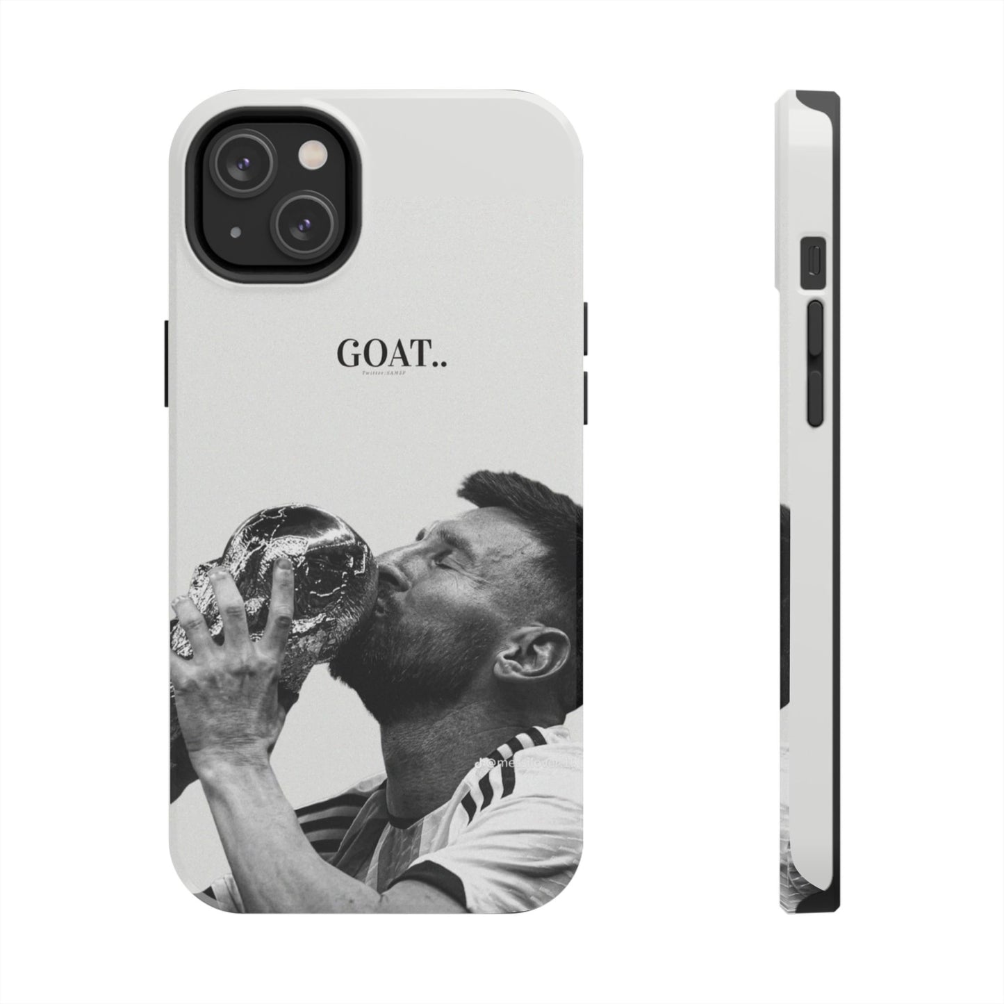 Soccer GOAT Phone Case, Tough Phone Case, Sports Accessory, Gift for Soccer Fans, Mens Birthday Gift, Unique Phone Cover