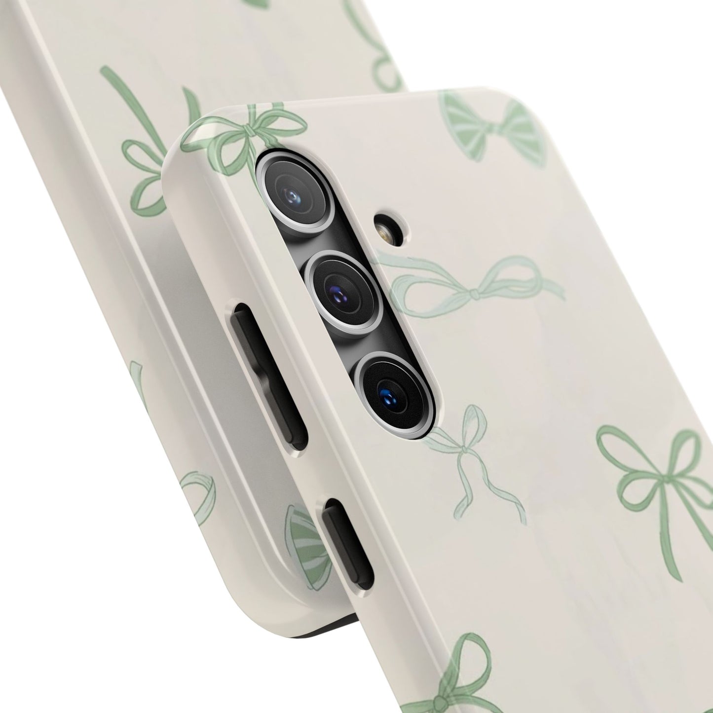 Delicate Bow Phone Cases, Floral Phone Covers, Cute Tech Accessories, Gift for Her, Pastel Aesthetic, Birthday Gifts