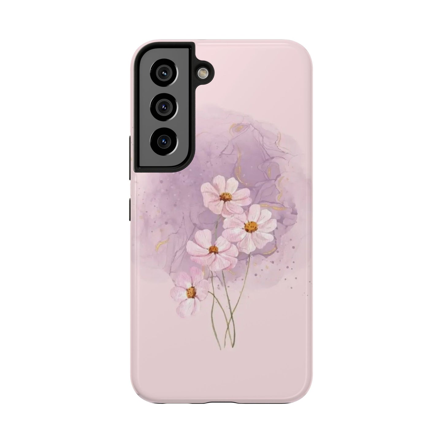 Floral Tough Phone Cases, Protective Phone Cover, Flower Design Case, Stylish Gift for Her, Mother’s Day, Birthday Present