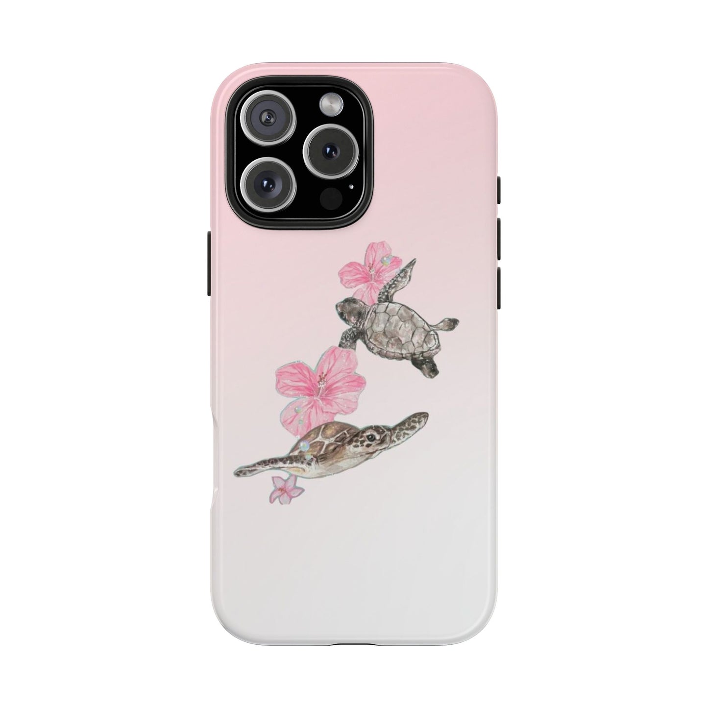 Turtle Phone Case – Tropical Tough Cover, Beach Lover Gift, Ocean Aesthetic, Durable Accessory for Summer, Fun & Functional Case