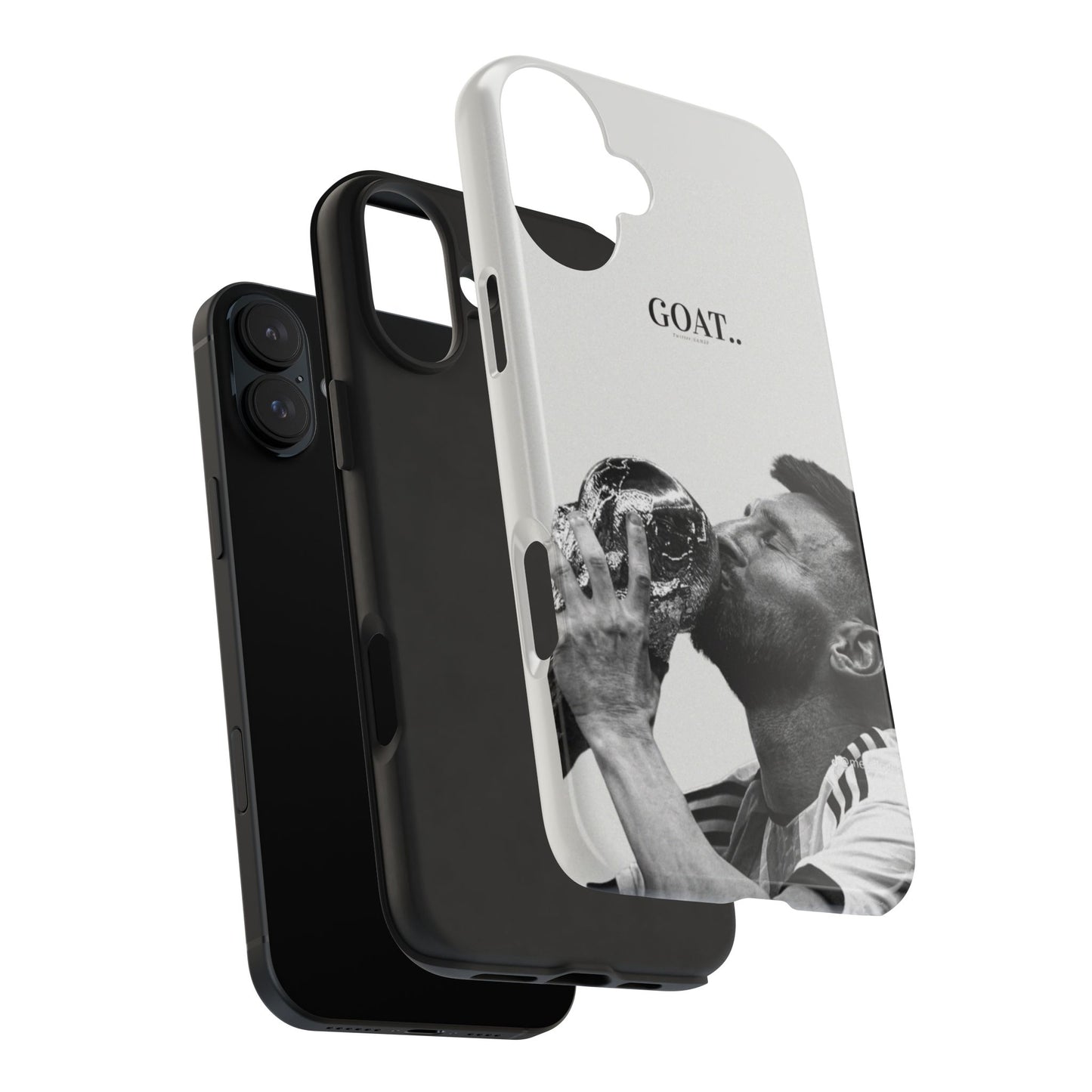 Soccer GOAT Phone Case, Tough Phone Case, Sports Accessory, Gift for Soccer Fans, Mens Birthday Gift, Unique Phone Cover