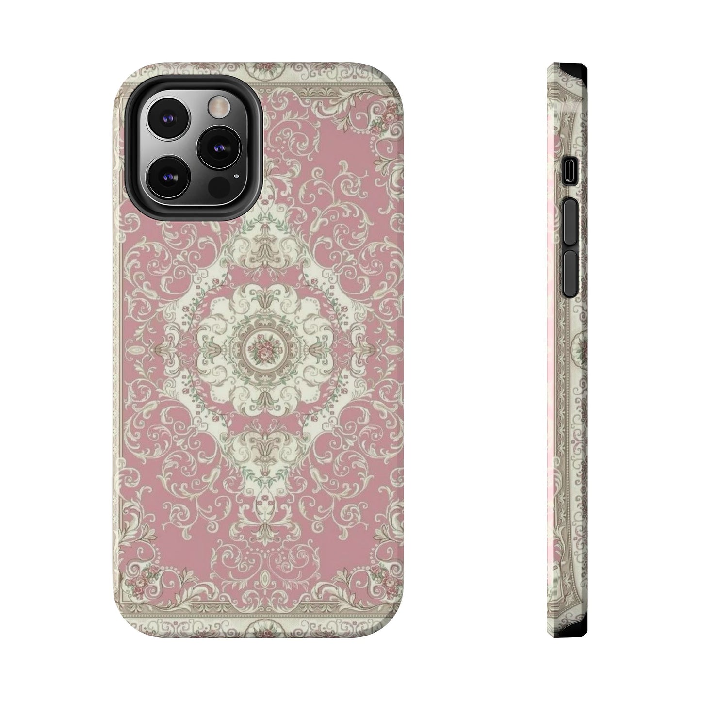 Elegant Floral Tough Phone Cases, Stylish Phone Covers, Durable Tech Accessories, Decorative Phone Protection, Trendy Gift for Her