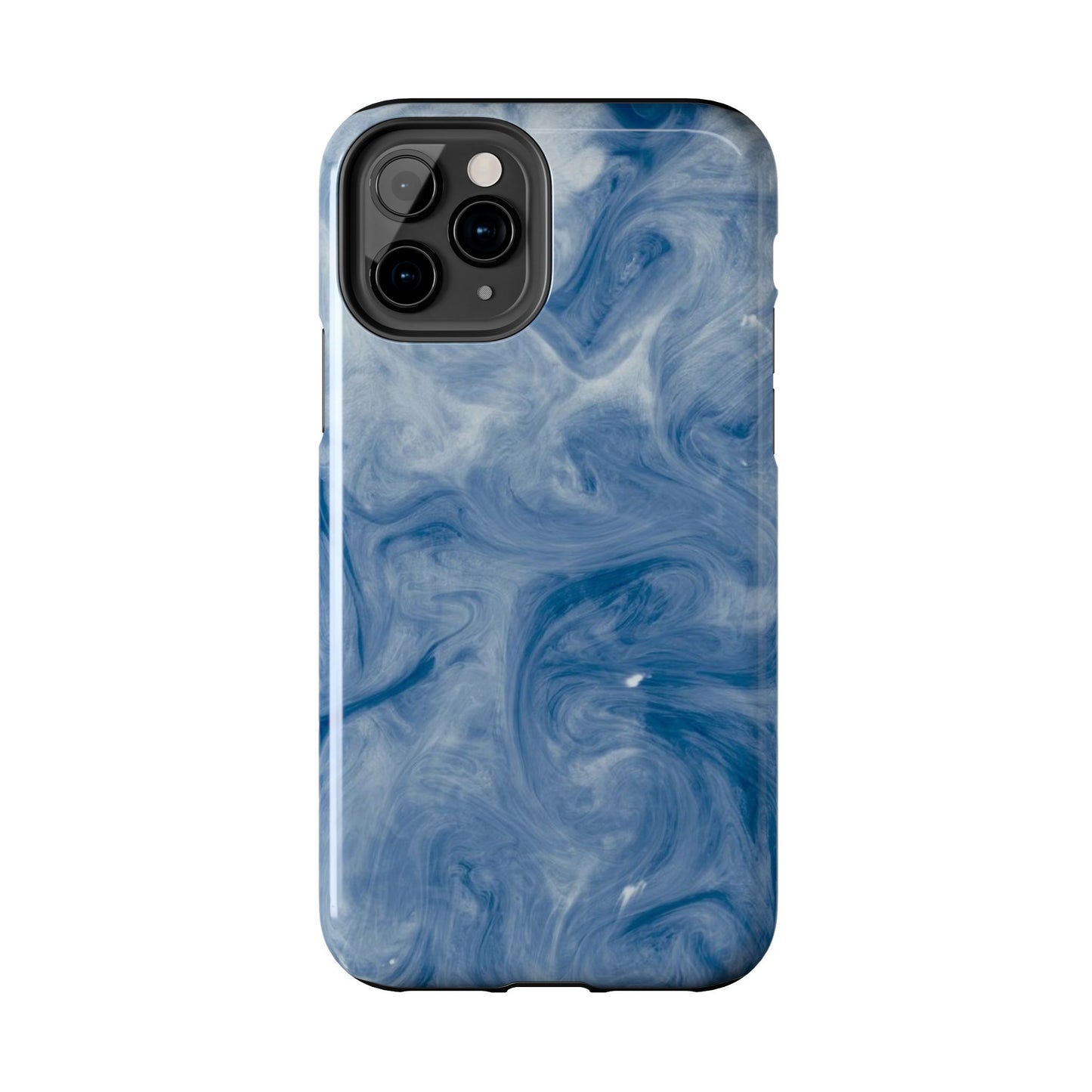 Marble Blue Tough Phone Cases, Phone Protection, Unique Design, Fashion Accessory, Gift for Her, Trendy Smartphone Cover