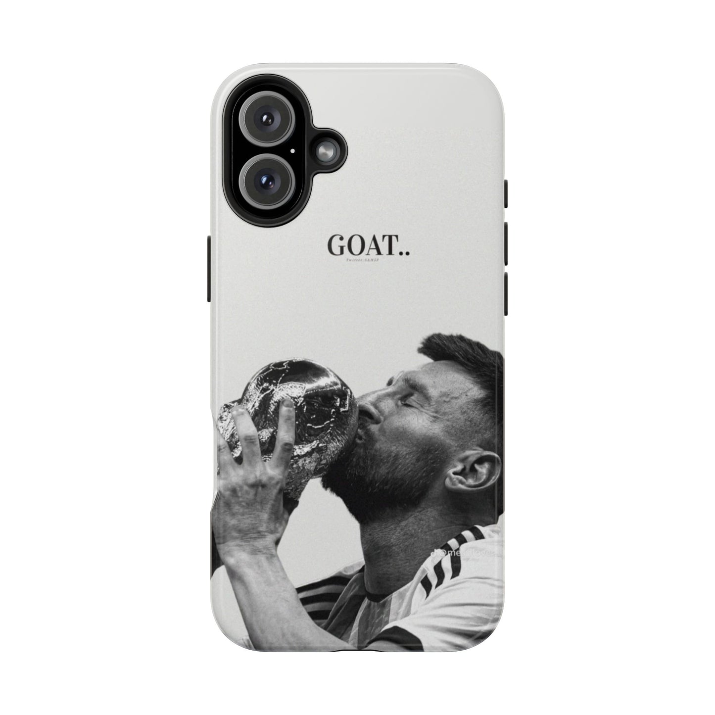 Soccer GOAT Phone Case, Tough Phone Case, Sports Accessory, Gift for Soccer Fans, Mens Birthday Gift, Unique Phone Cover
