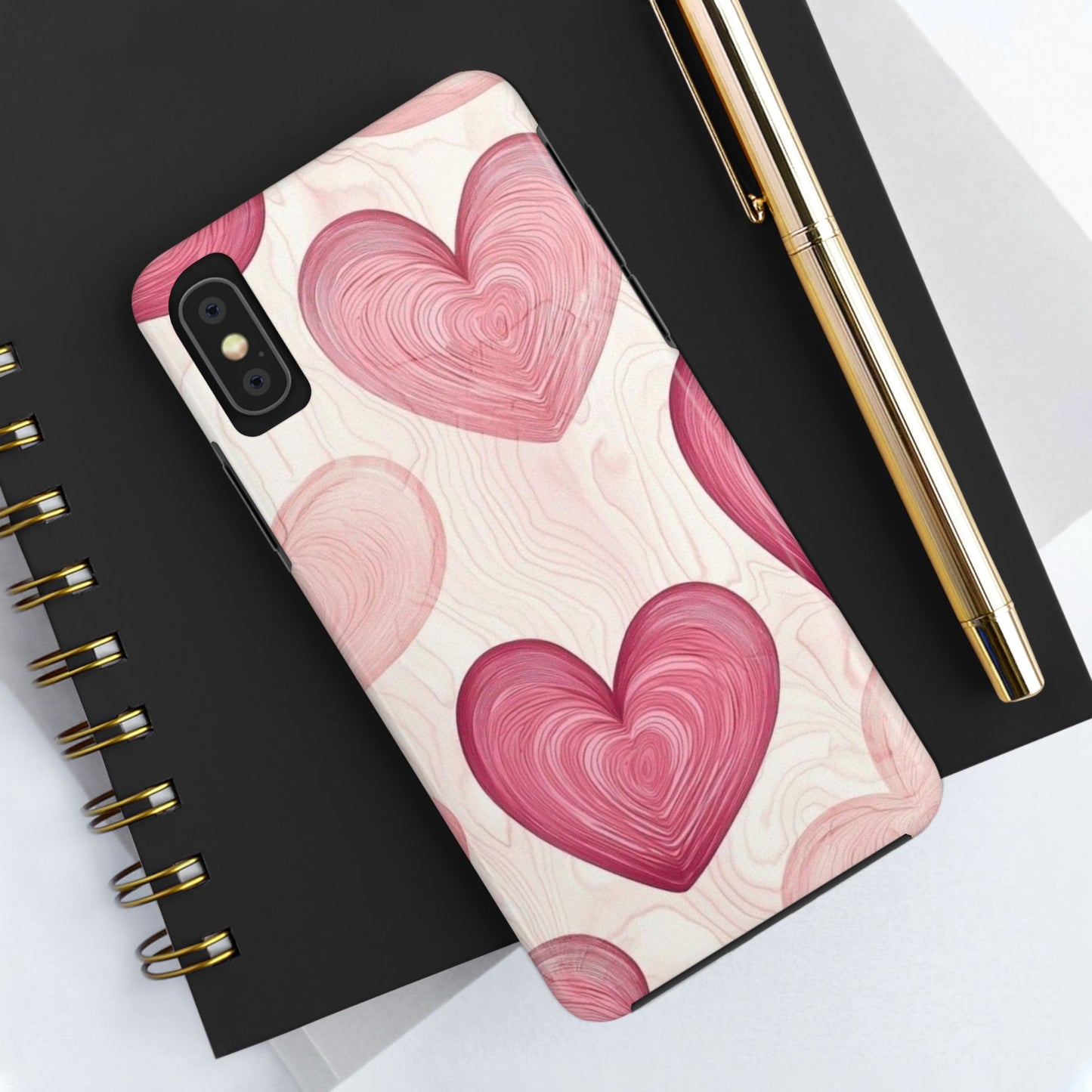 Romantic Heart Phone Cases - Cute, Durable Covers for Valentine's Day, Gift for Her, Love Decor, Phone Accessories