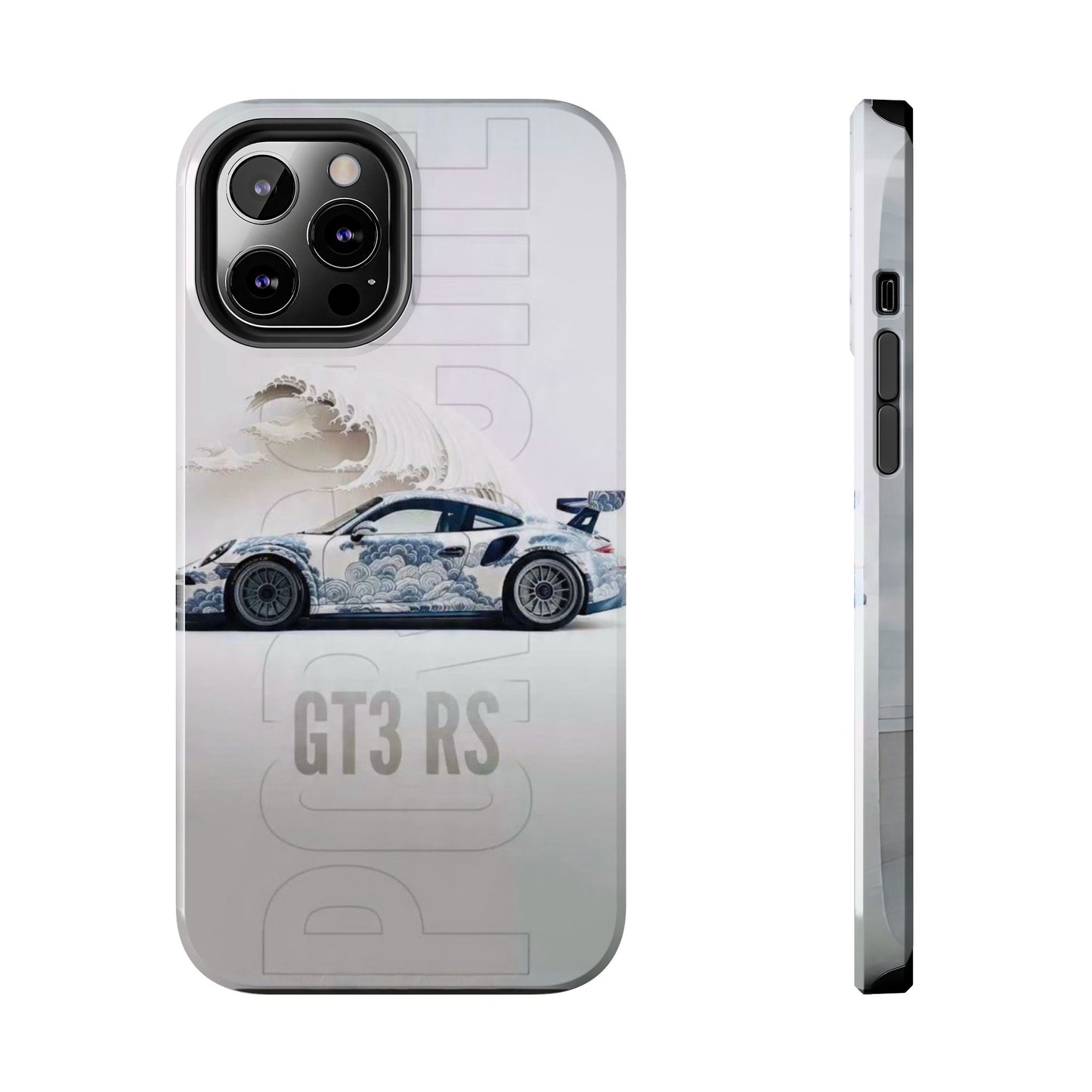 Porsche GT3 RS Tough Phone Case, Durable Phone Cover, Automotive Enthusiast Gift, Car Lover Accessory, Racing-Themed Protection