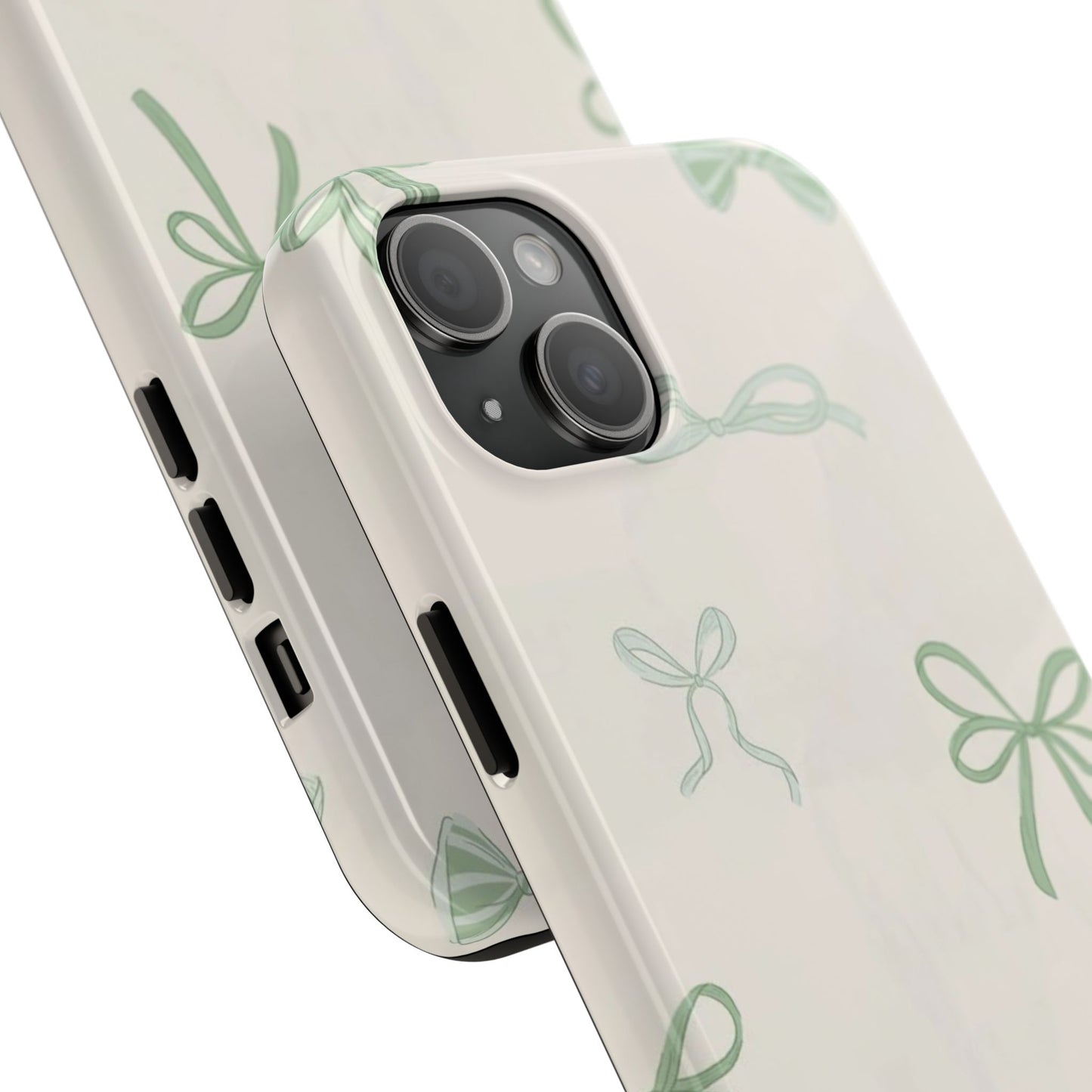 Delicate Bow Phone Cases, Floral Phone Covers, Cute Tech Accessories, Gift for Her, Pastel Aesthetic, Birthday Gifts
