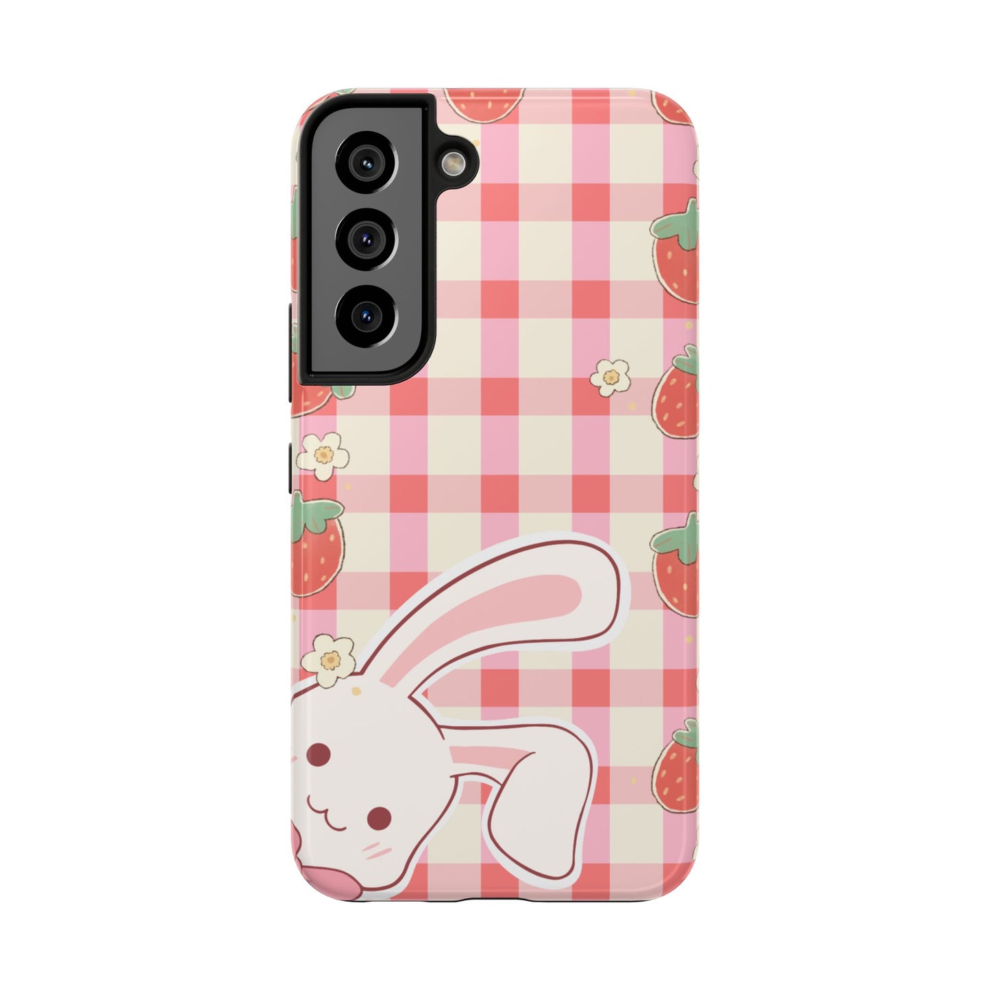 Cute Strawberry Bunny Phone Case
