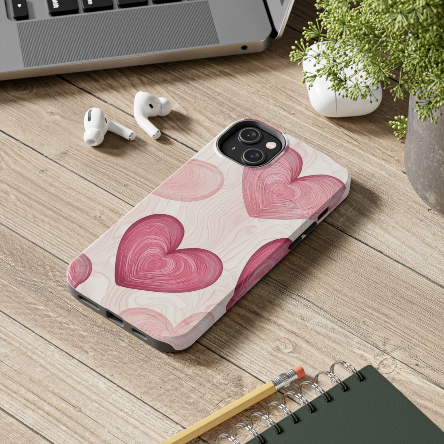 Romantic Heart Phone Cases - Cute, Durable Covers for Valentine's Day, Gift for Her, Love Decor, Phone Accessories
