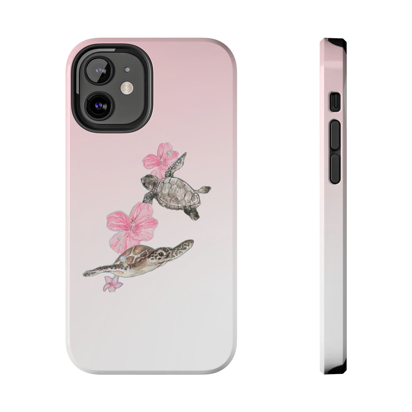Turtle Phone Case – Tropical Tough Cover, Beach Lover Gift, Ocean Aesthetic, Durable Accessory for Summer, Fun & Functional Case