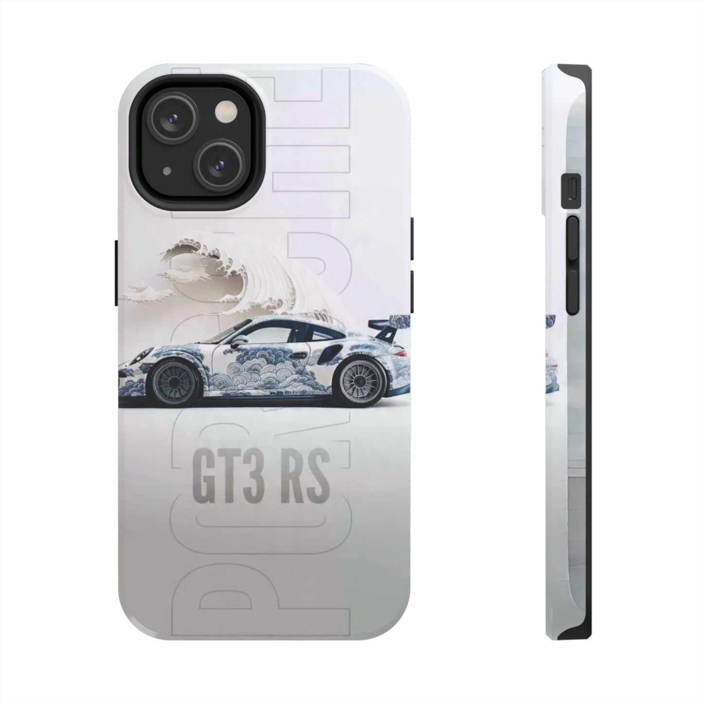 Porsche GT3 RS Tough Phone Case, Durable Phone Cover, Automotive Enthusiast Gift, Car Lover Accessory, Racing-Themed Protection