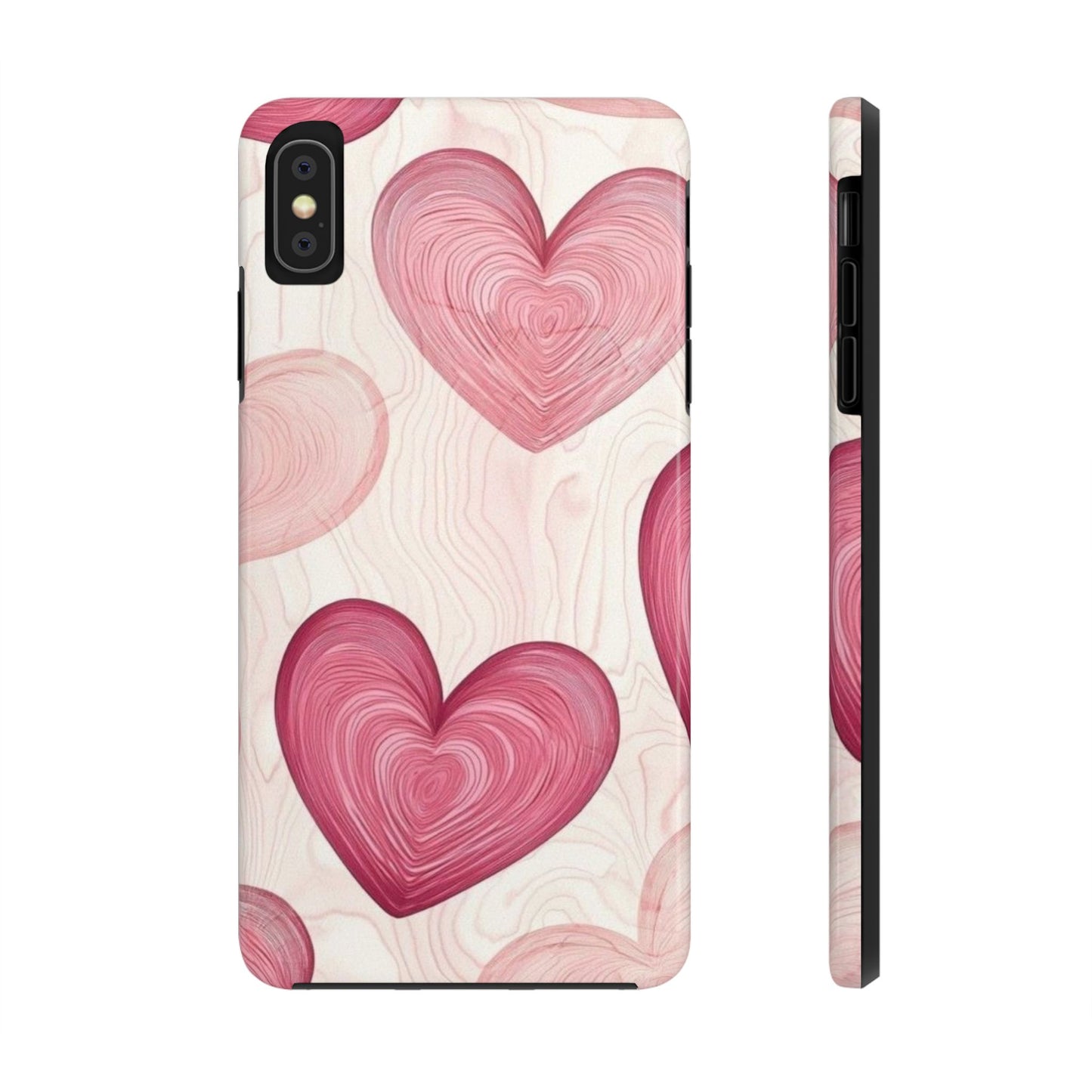 Romantic Heart Phone Cases - Cute, Durable Covers for Valentine's Day, Gift for Her, Love Decor, Phone Accessories