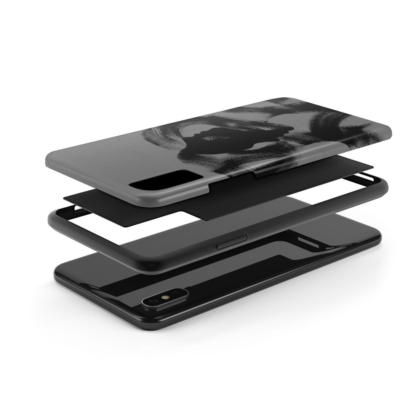 Stylish Tough Phone Cases, Unique Phone Covers for Art Lovers, Edgy Smartphone Accessories, Gifts for Friends, Minimalist Design