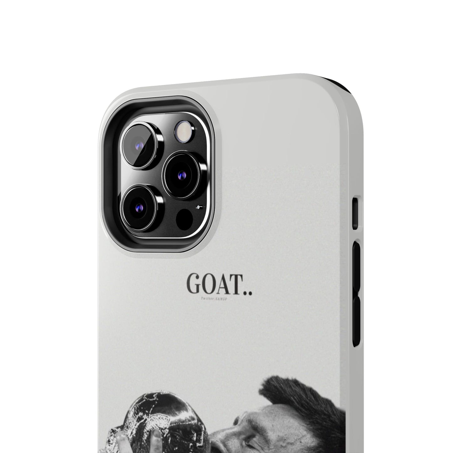 Soccer GOAT Phone Case, Tough Phone Case, Sports Accessory, Gift for Soccer Fans, Mens Birthday Gift, Unique Phone Cover