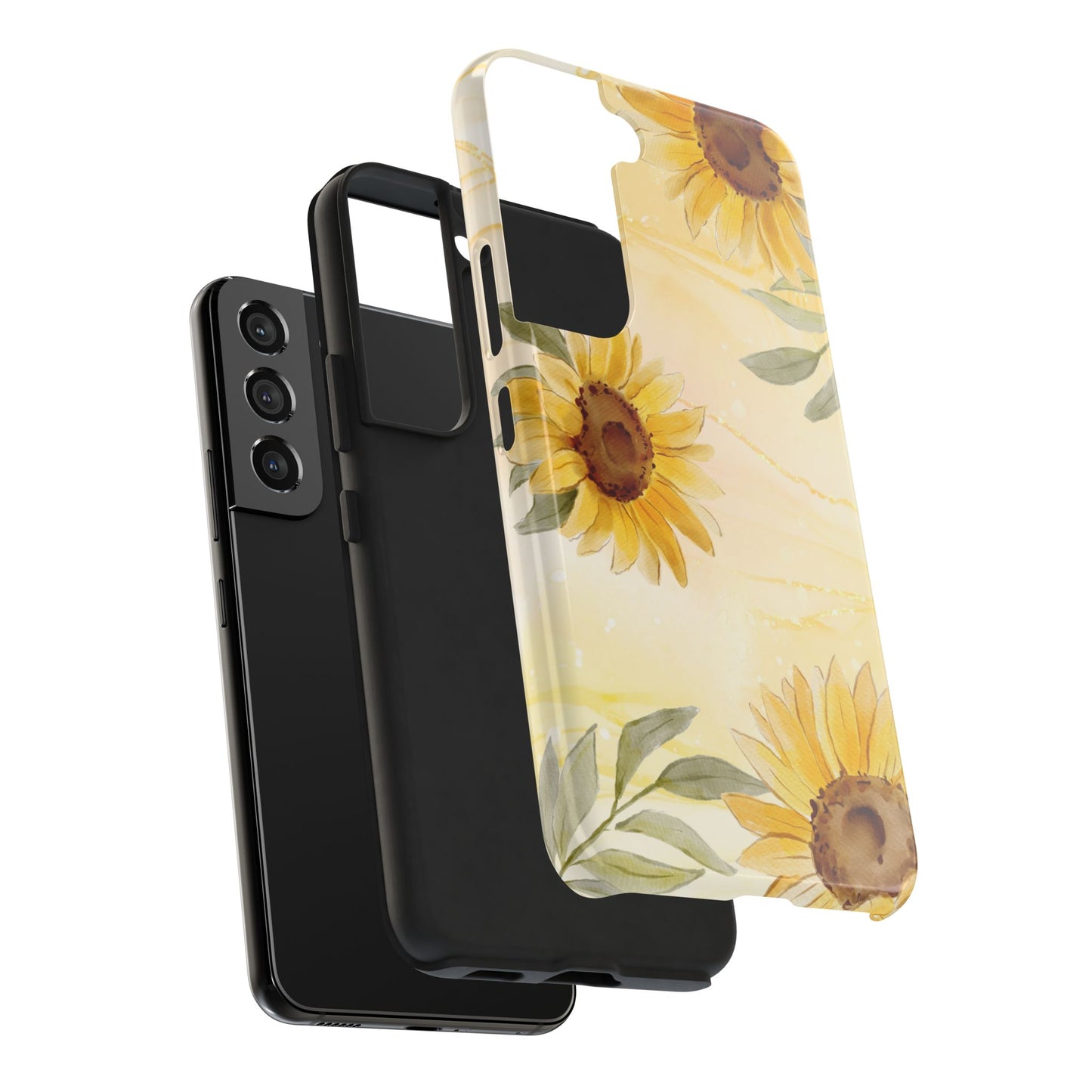 Sunflower Tough Phone Case - Floral Phone Cover, Fall Gift, Durable Phone Case, Stylish Accessory, Nature Lover Gift