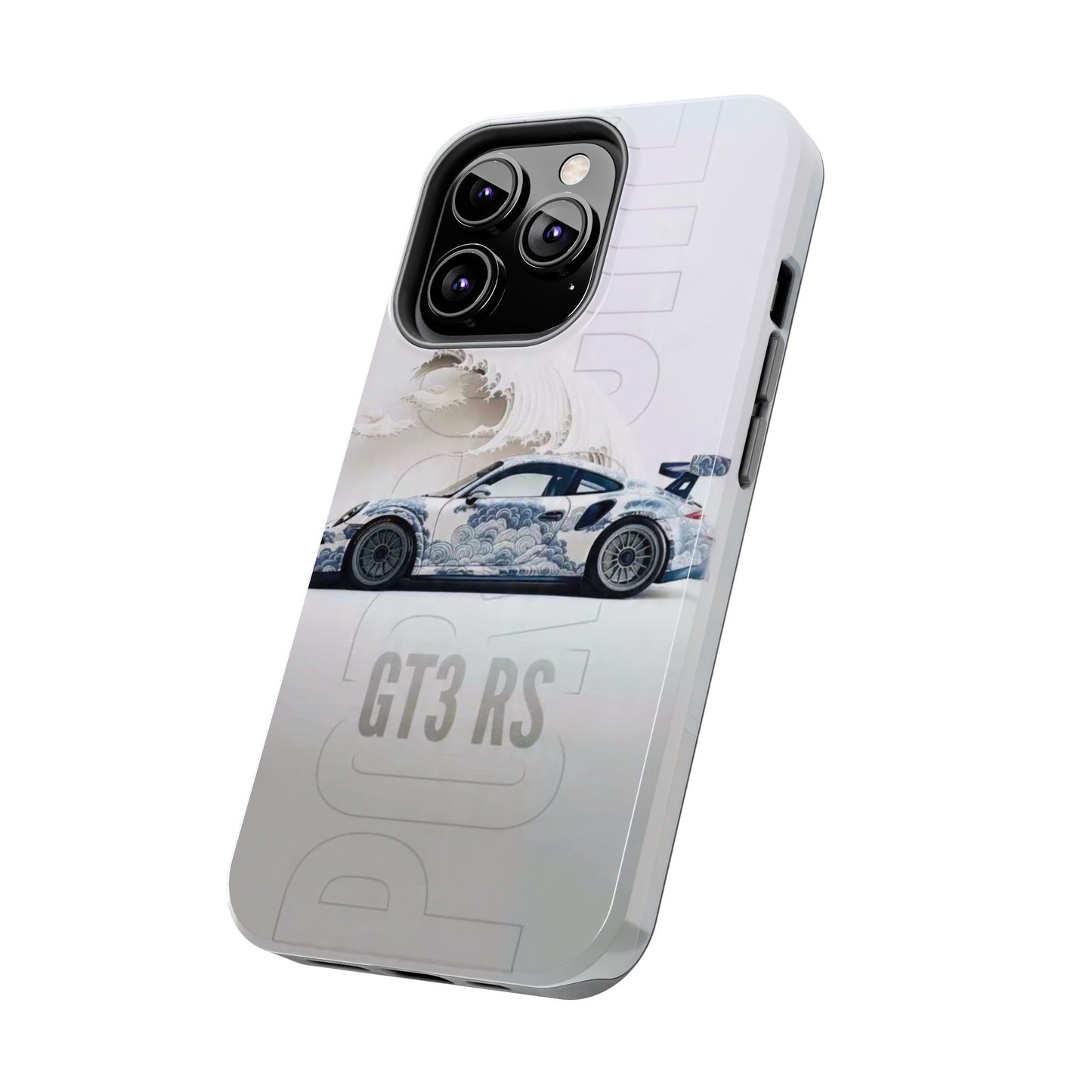 Porsche GT3 RS Tough Phone Case, Durable Phone Cover, Automotive Enthusiast Gift, Car Lover Accessory, Racing-Themed Protection
