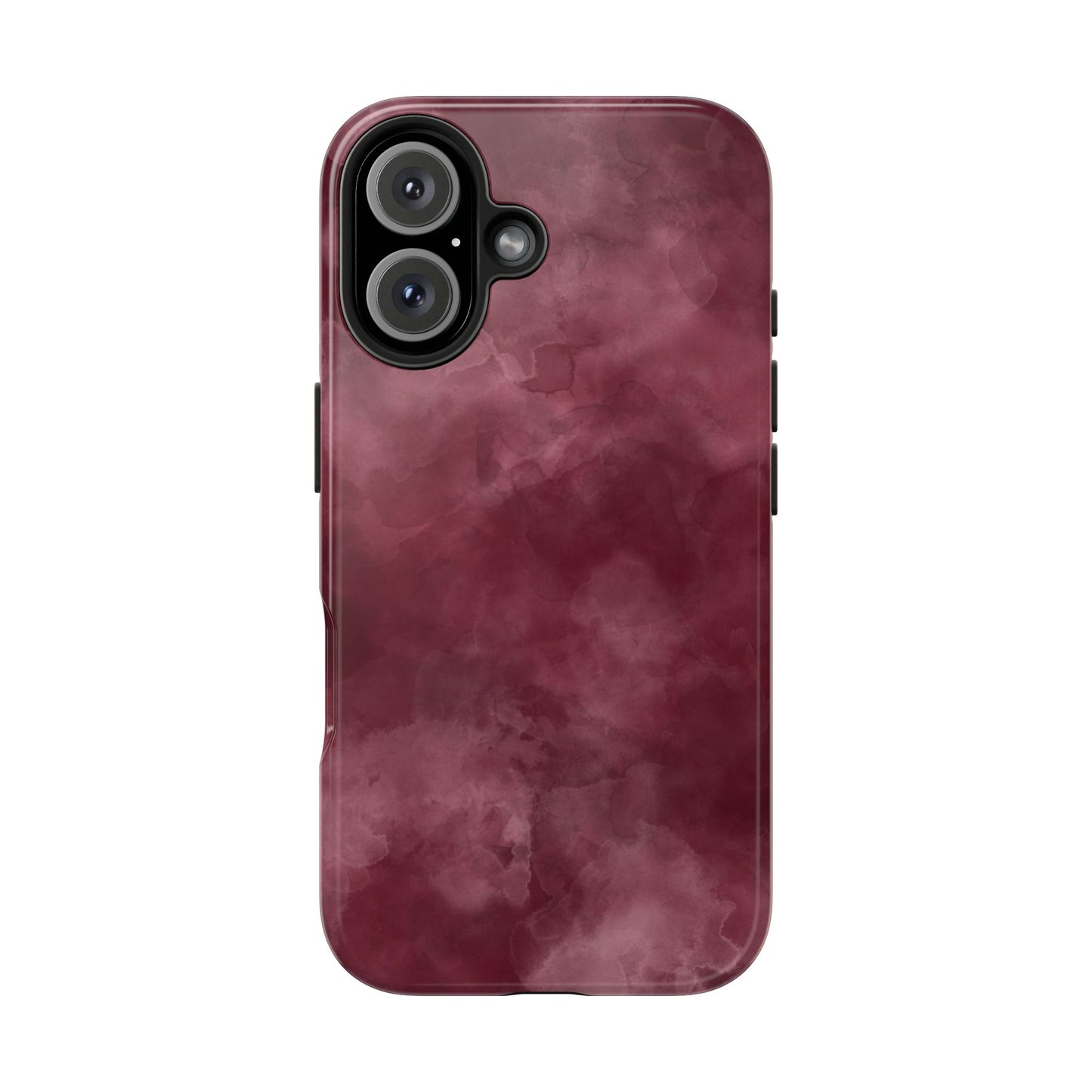 Elegant Burgundy Tough Phone Cases, Stylish Phone Cover, Durable Phone Protector, Unique Gift, Trendy Tech Accessories