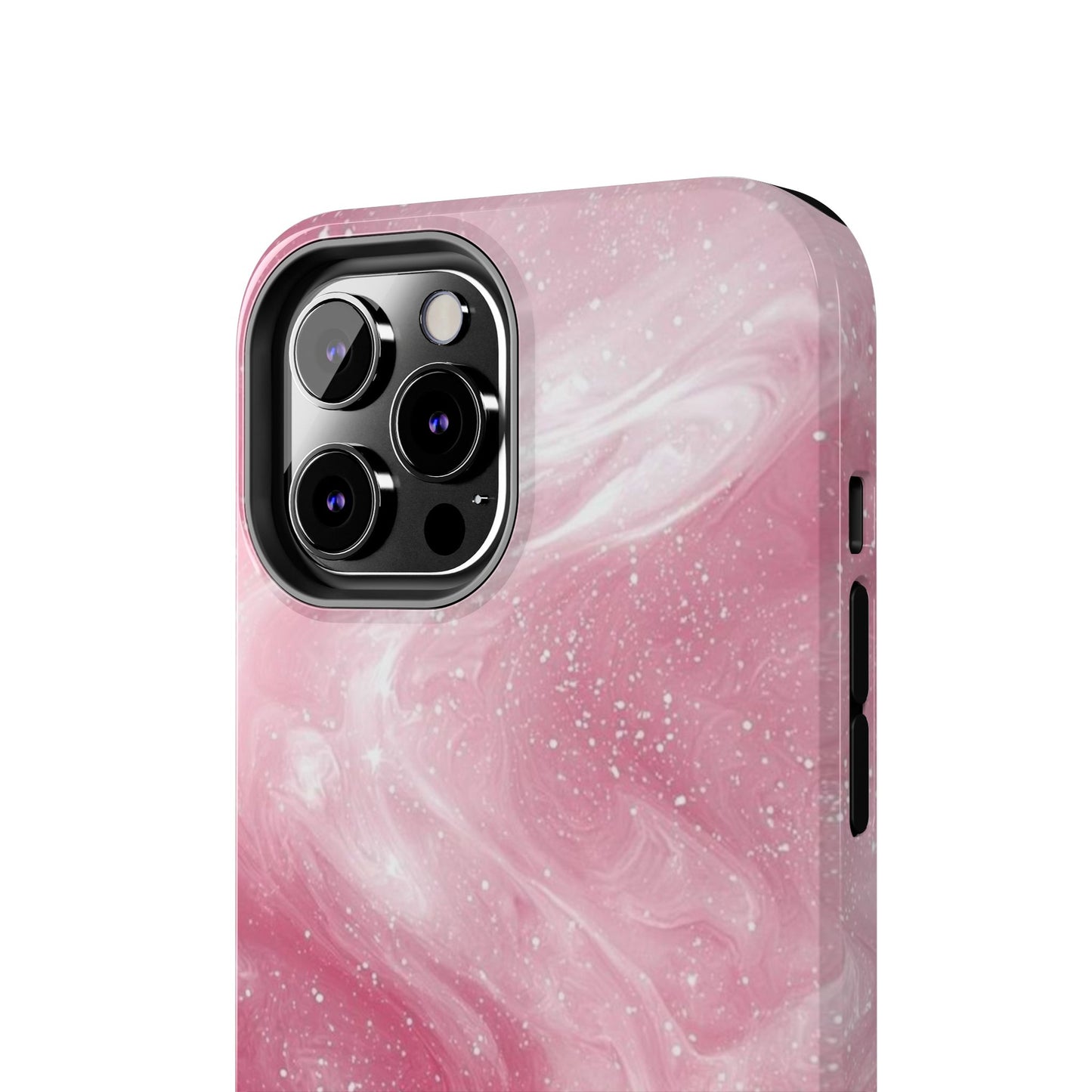 Stylish Tough Phone Cases - Pink Marble Design, Phone Cover for Women, Durable Protection, Trendy Gift, Birthday Present, Everyday Use