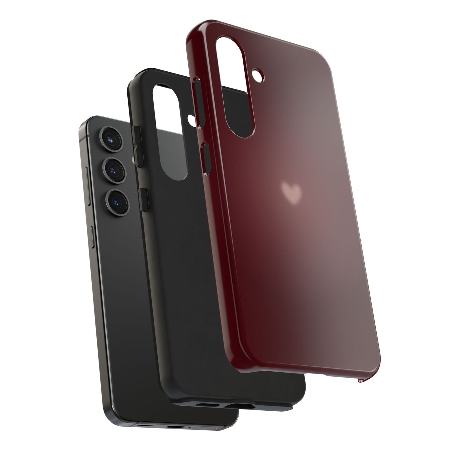 Heartbeat Tough Phone Cases, Secure Cell Phone Cover, Durable Gift for Couples, Valentine’s Day Essentials, Cute Tech Accessories