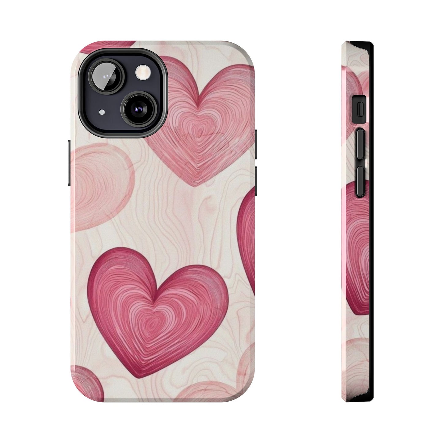 Romantic Heart Phone Cases - Cute, Durable Covers for Valentine's Day, Gift for Her, Love Decor, Phone Accessories
