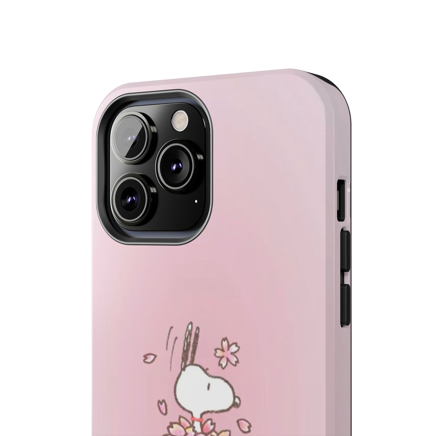 Cute Bunny Floral Tough Phone Cases, Spring Accessories, Gift for Her, Durable Cell Case, Pet Lovers, Unique Spring Decor