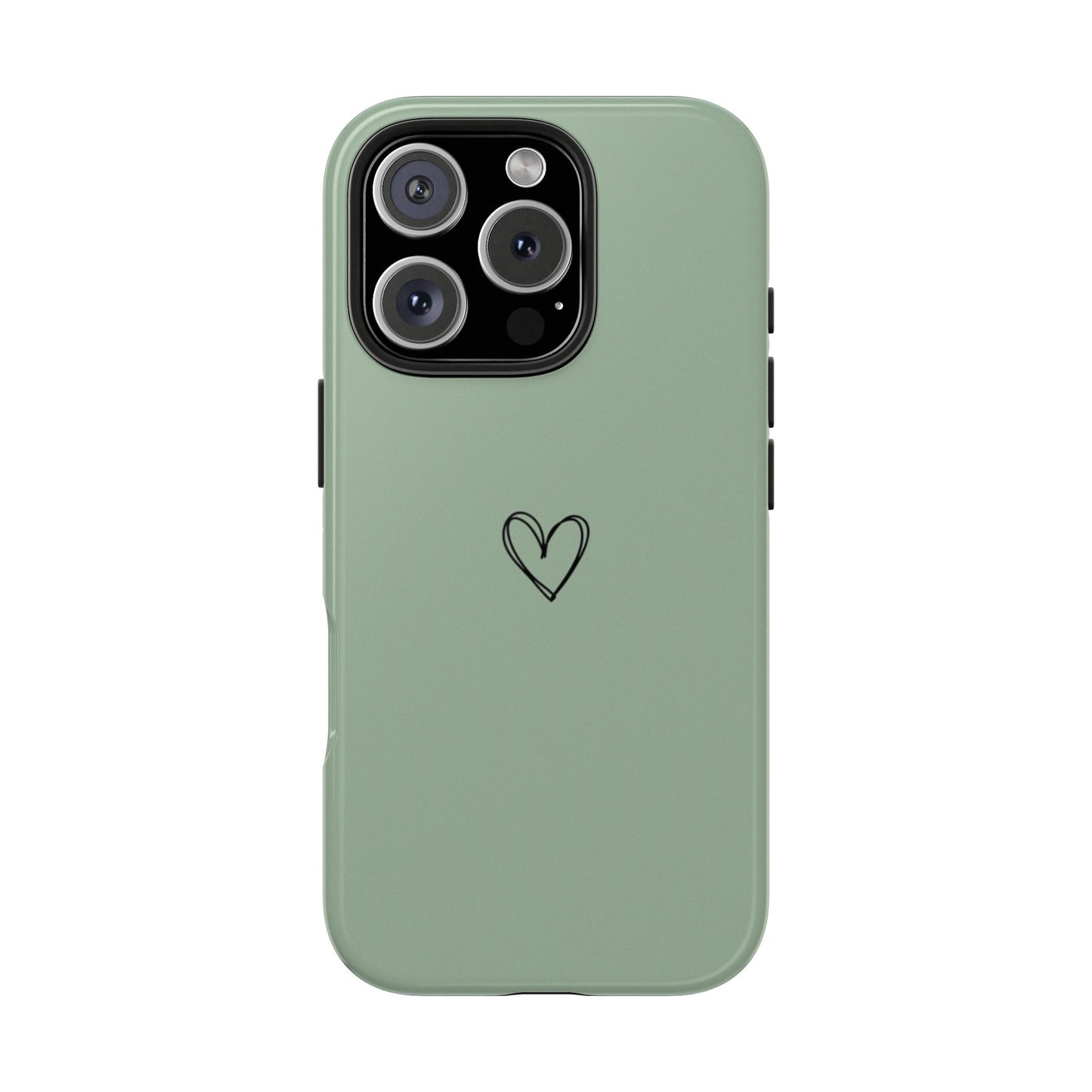 Stylish Tough Phone Cases with Heart Design, Cute Mobile Covers, Unique Gifts for Him/Her, Durable Accessories, Birthday/Friends/Valentine's
